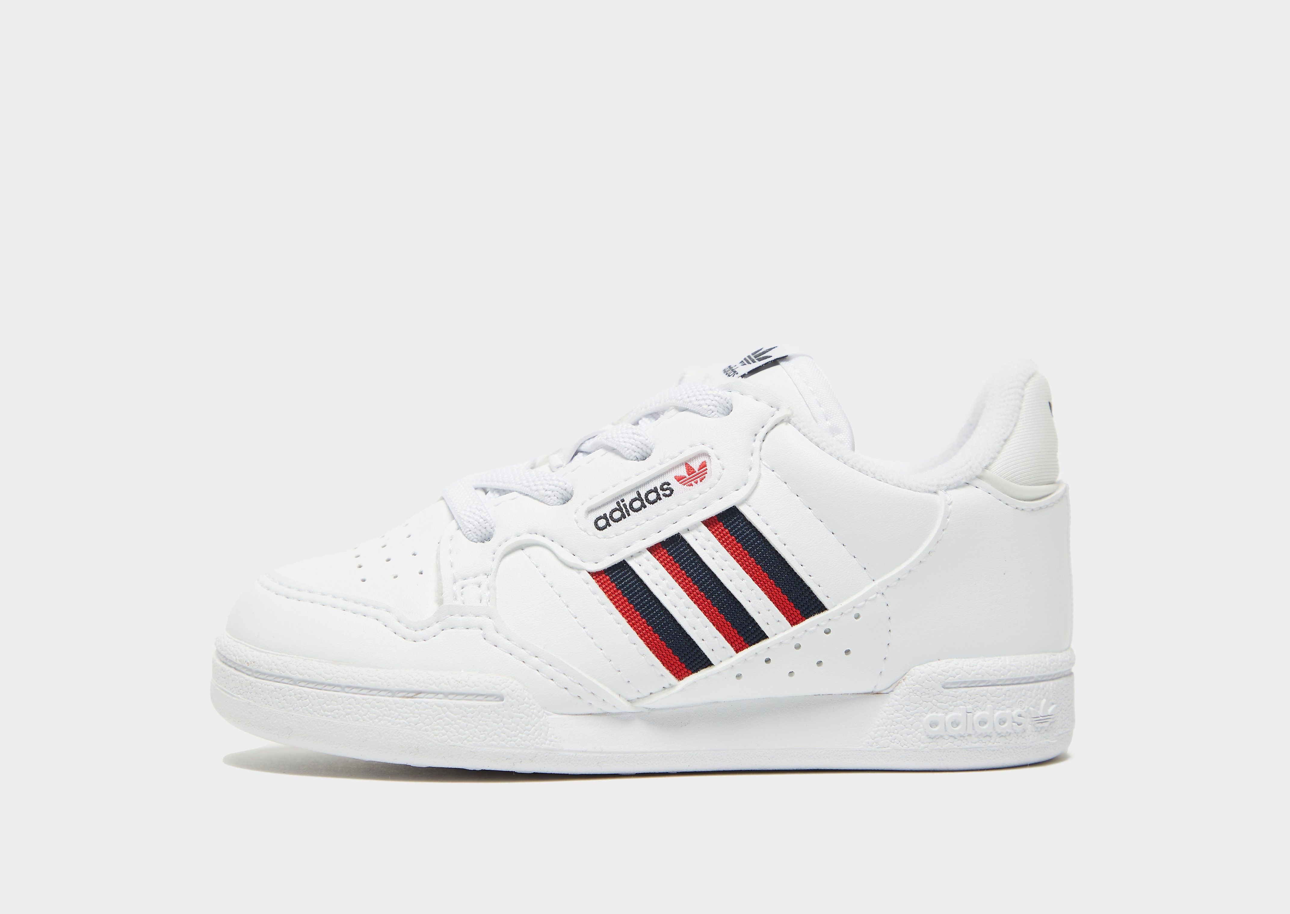 

adidas Originals Continental 80 Stripes Infant - White - Kids, White