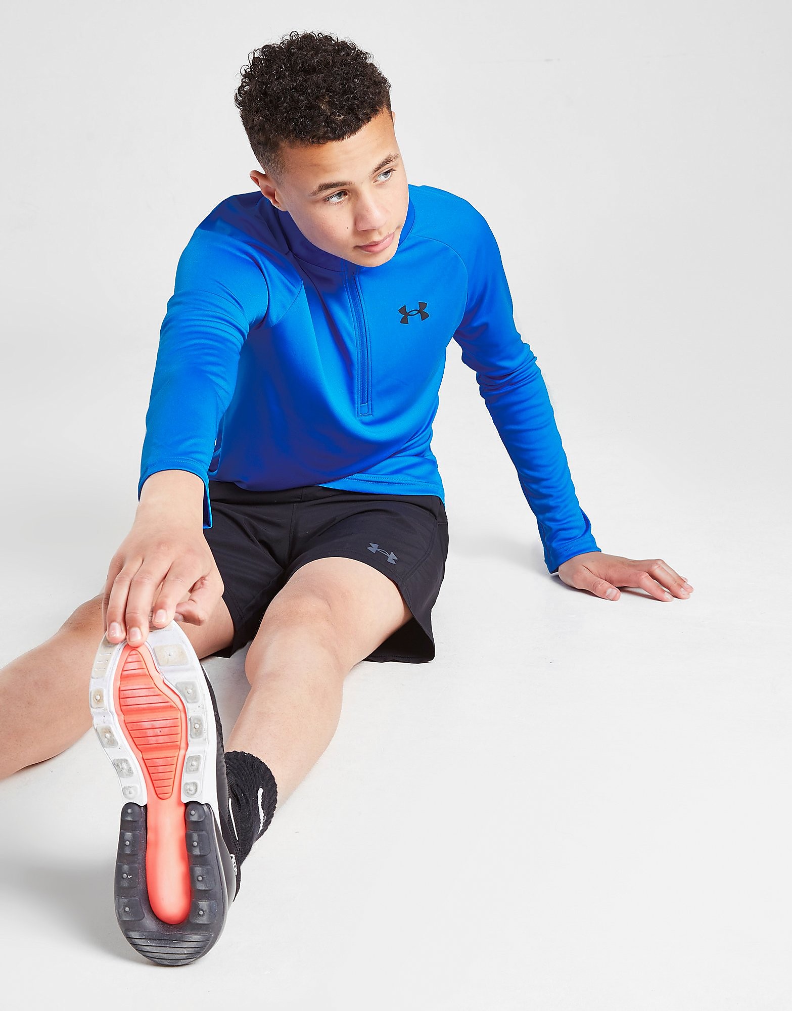 

Under Armour Tech 2.0 1/2 Zip Top Junior - Blue - Kids, Blue