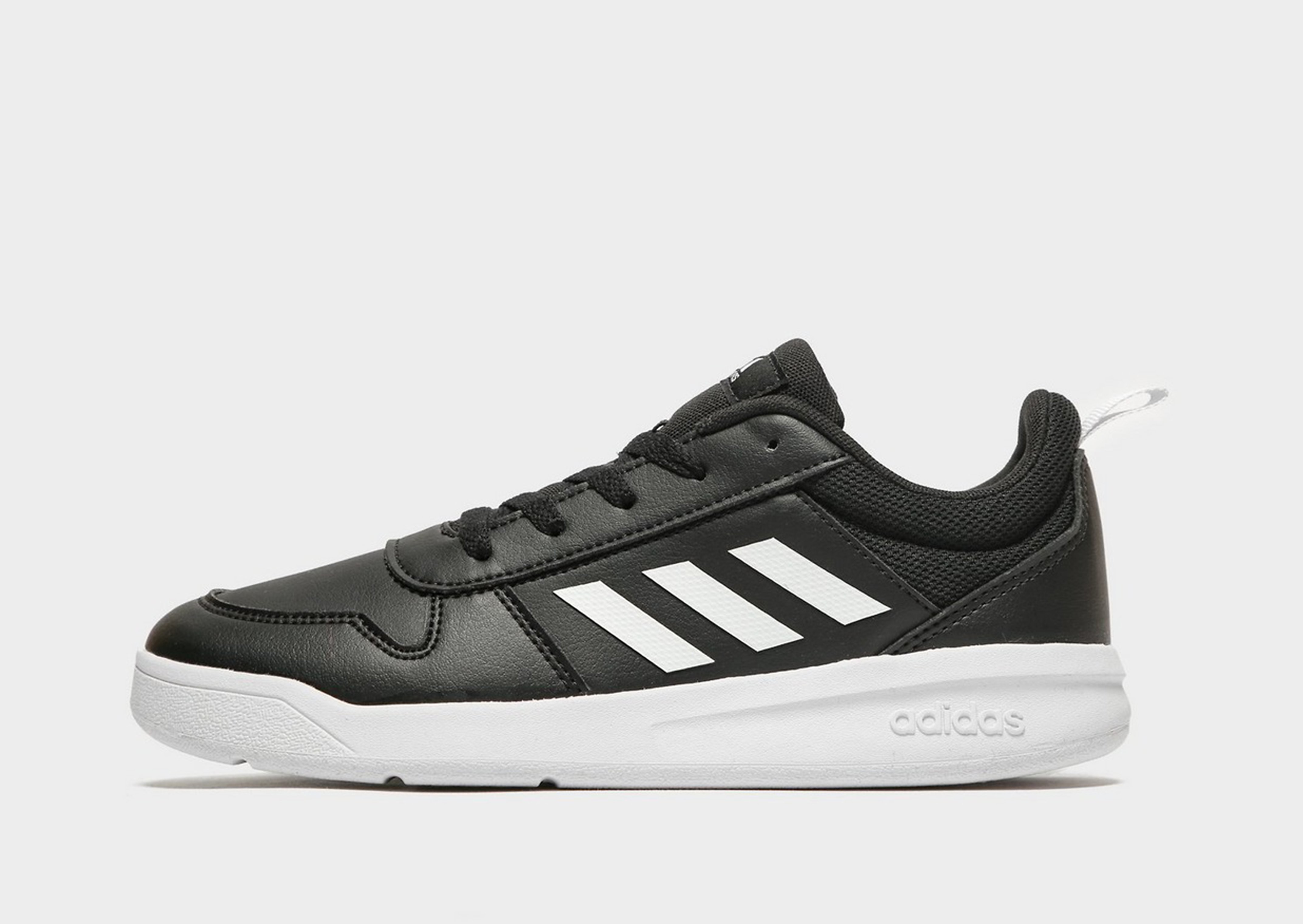 

adidas Tensaur Junior - Core Black / Cloud White / Core Black - Kids, Core Black / Cloud White / Core Black