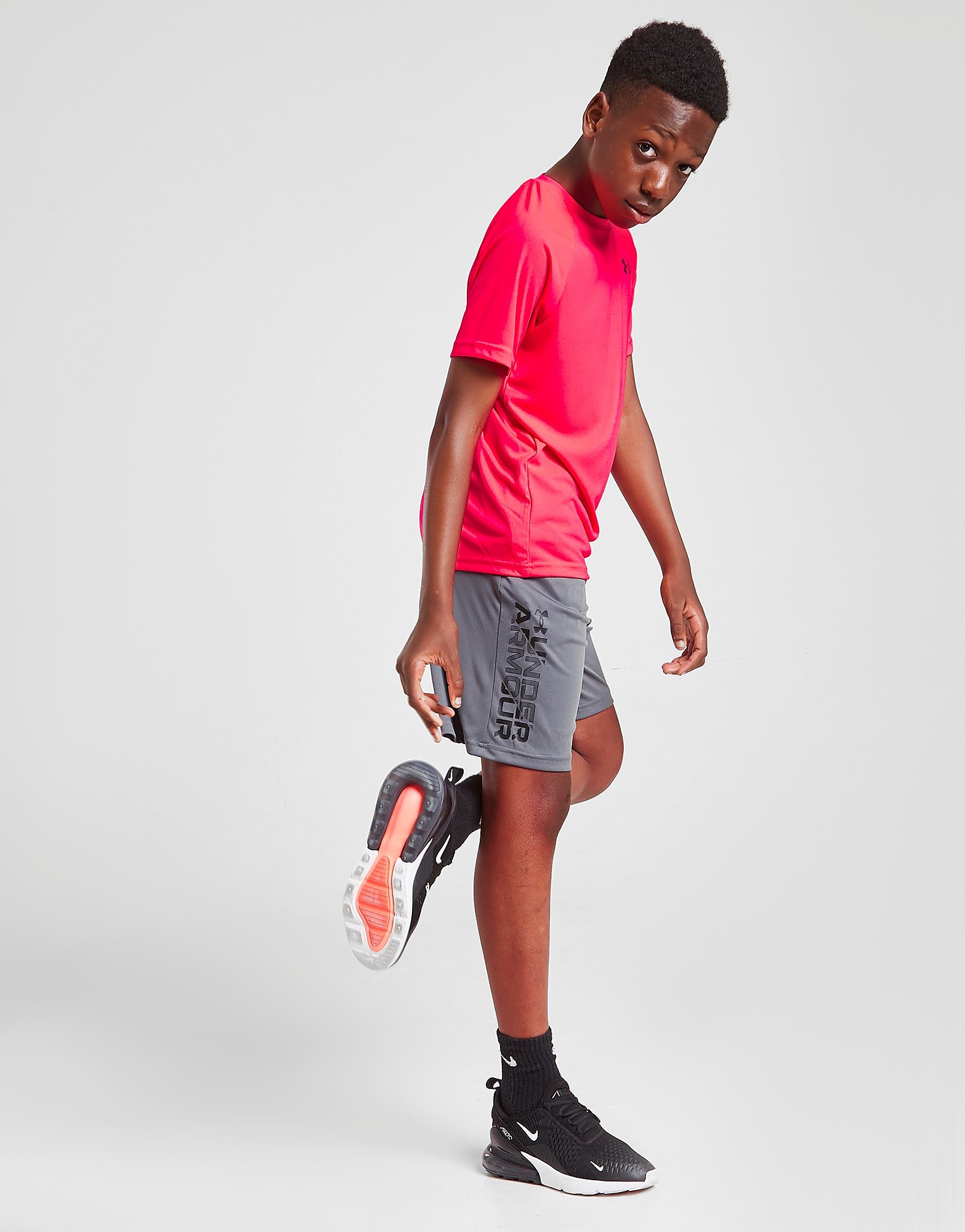 

Under Armour Proto 2.0 Wordmark Shorts Junior - Grey - Kids, Grey