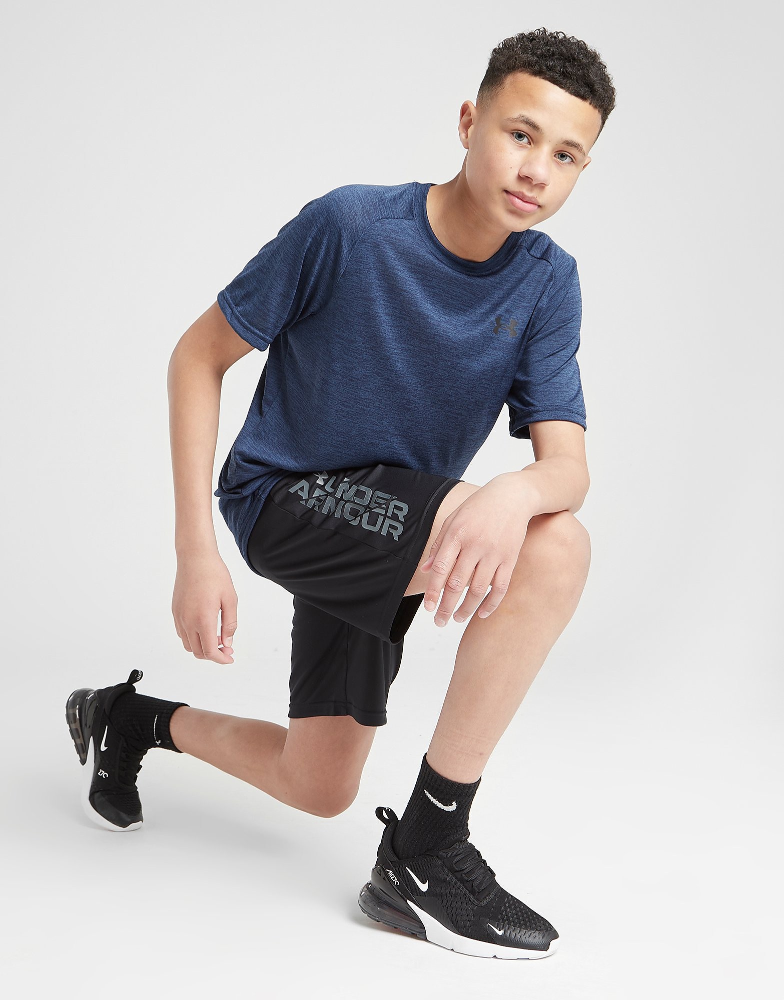 

Under Armour Proto 2.0 Wordmark Shorts Junior - Black - Kids, Black