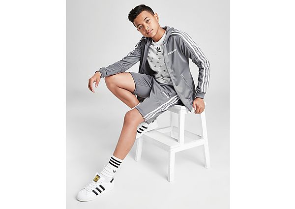 adidas Originals Sweat à Capuche 3-Bandes Tape Full Zip Junior