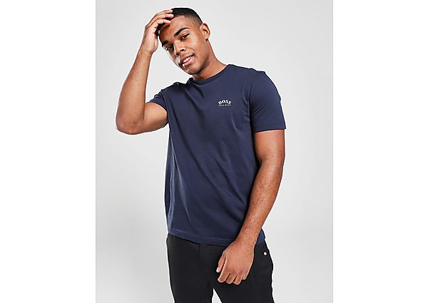 BOSS T-Shirt Logo Incurvé Homme