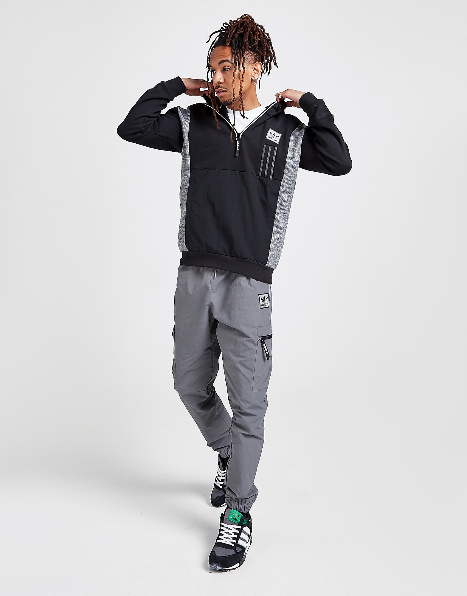 Adidas id96 windbreaker sales