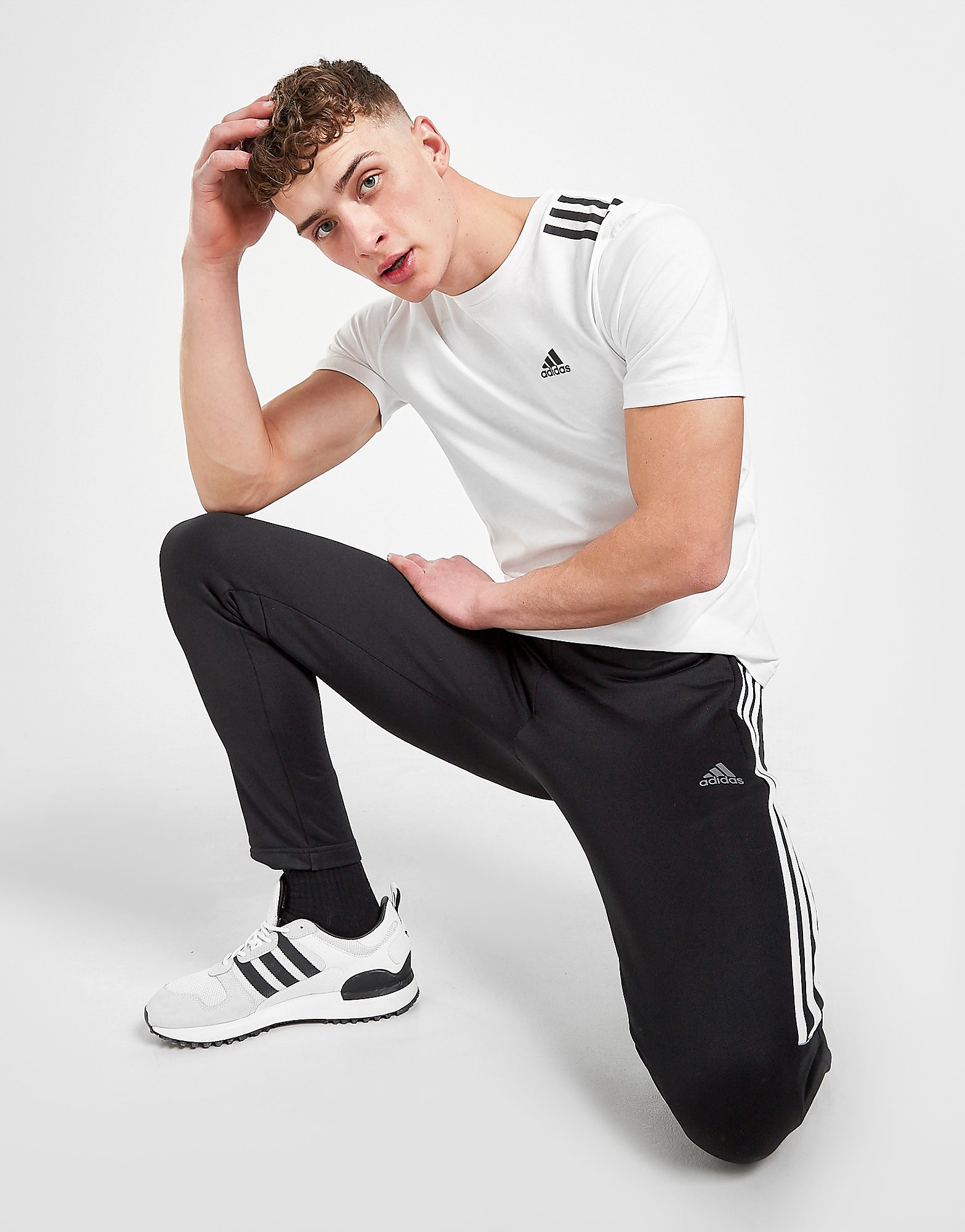 

adidas Match Football Track Pants - Only at JD - Black - Mens, Black