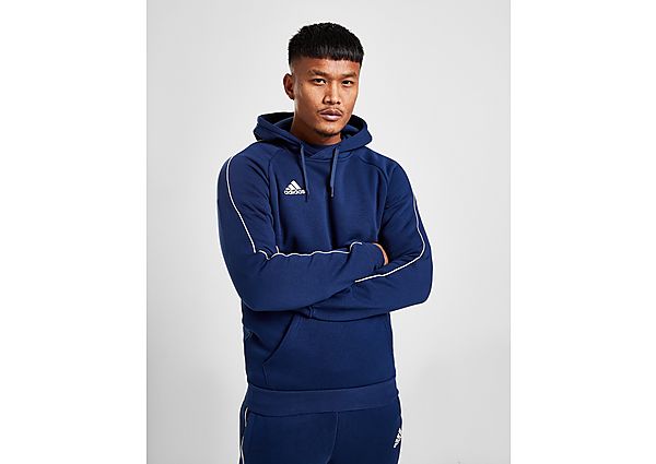 adidas Sweat-shirt à capuche Core 18 - Dark Blue / White, Dark Blue / White