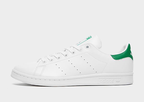 adidas Originals Chaussure Stan Smith - Cloud White / Cloud White / Green, Cloud White / Cloud White
