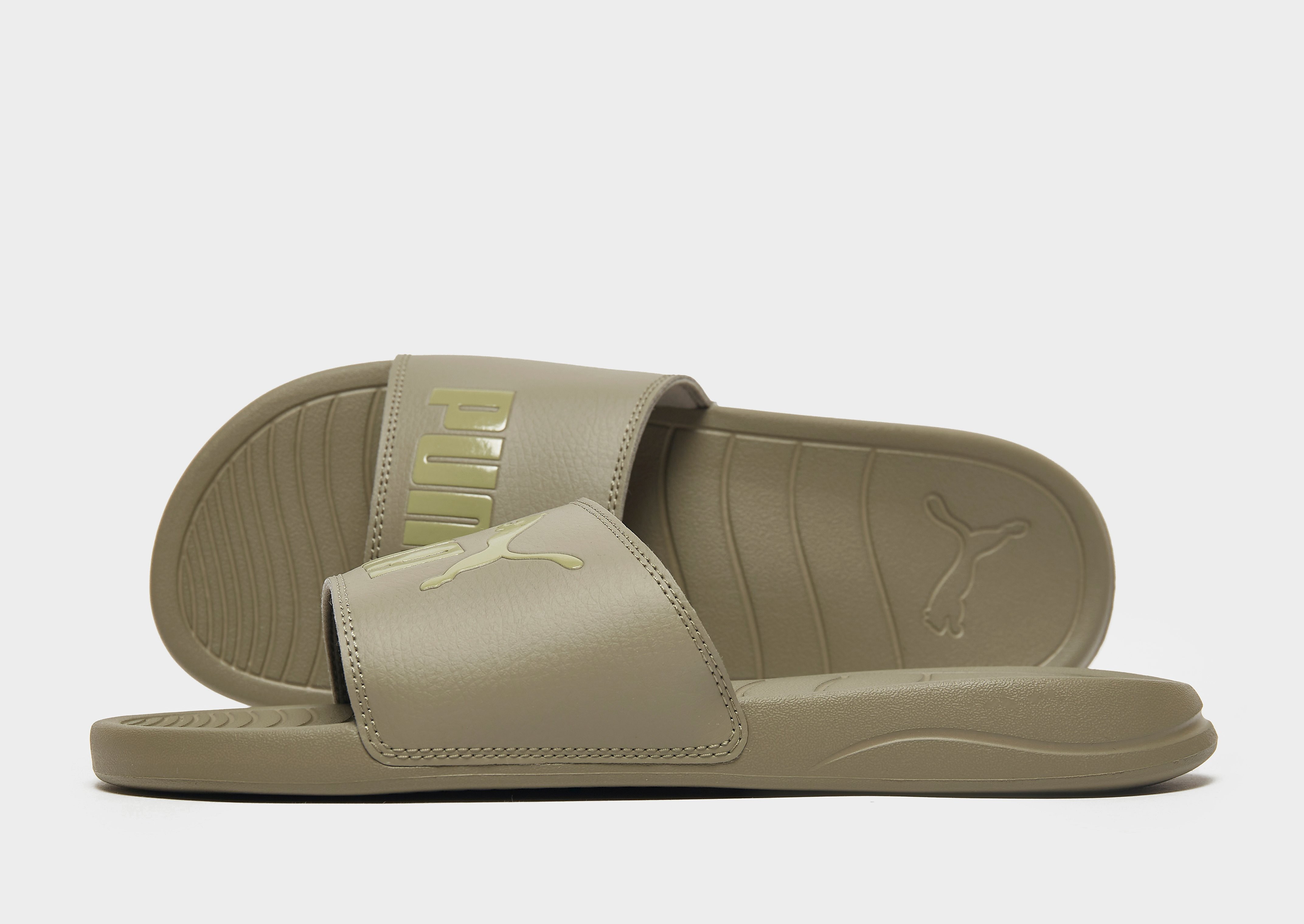 

Puma Popcat Slides - Green - Mens, Green