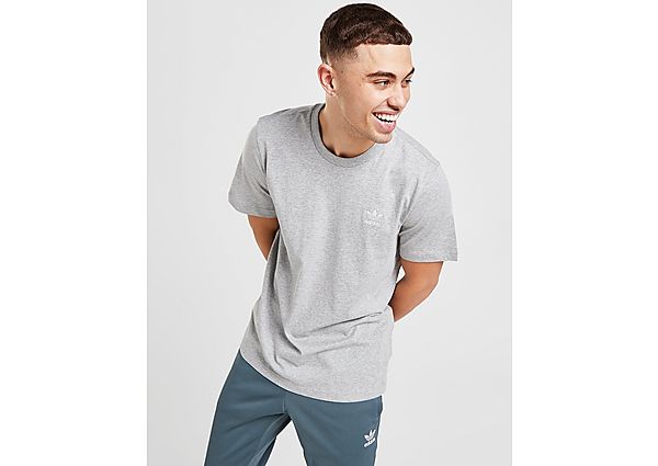 adidas Originals T-shirt LOUNGEWEAR Adicolor Essentials Trefoil - Medium Grey Heather, Medium Grey H