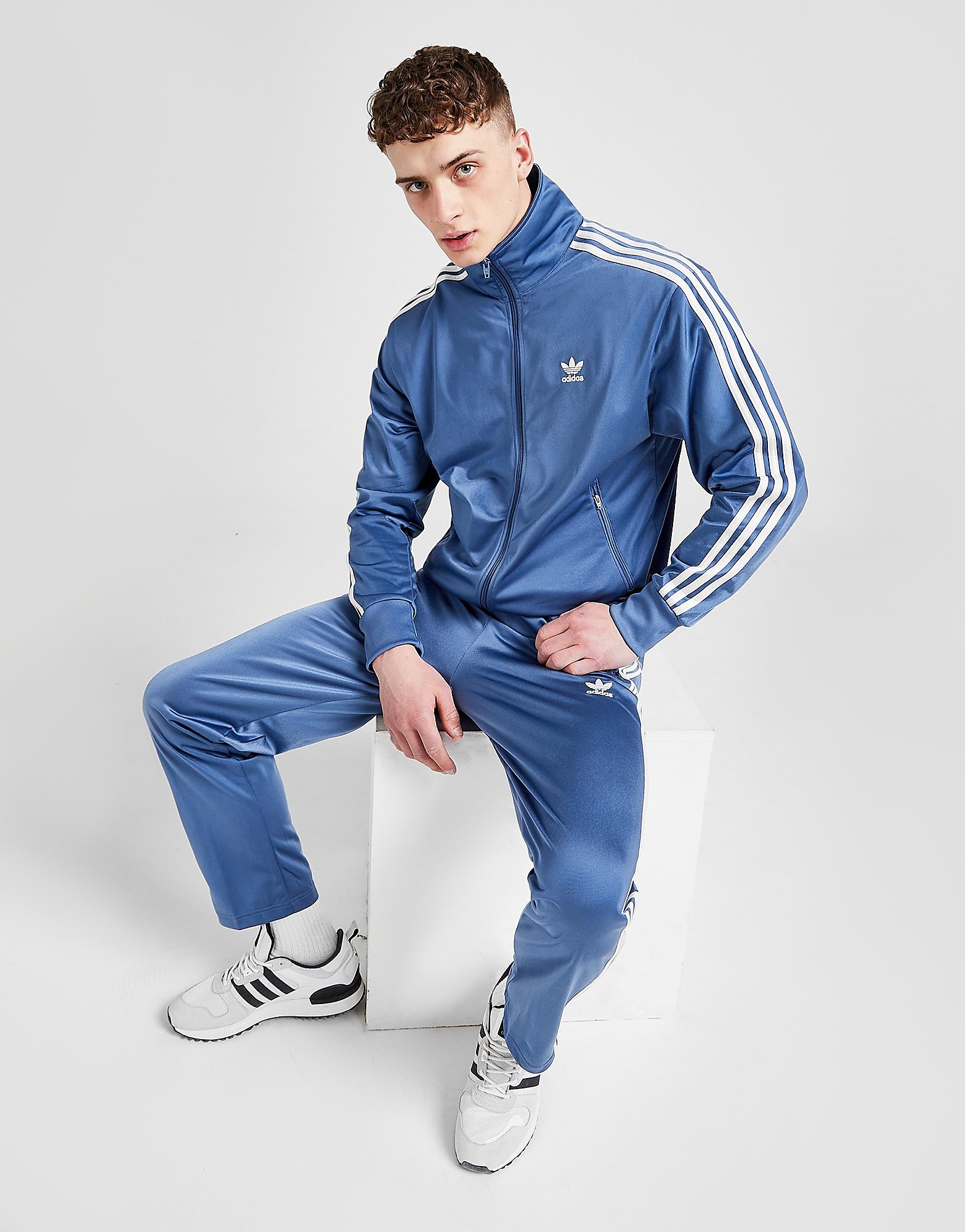 Adidas originals firebird track pants - mens, sininen, adidas originals