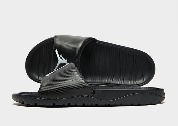 Jordan Claquettes Break Homme - Black/White, Black/White