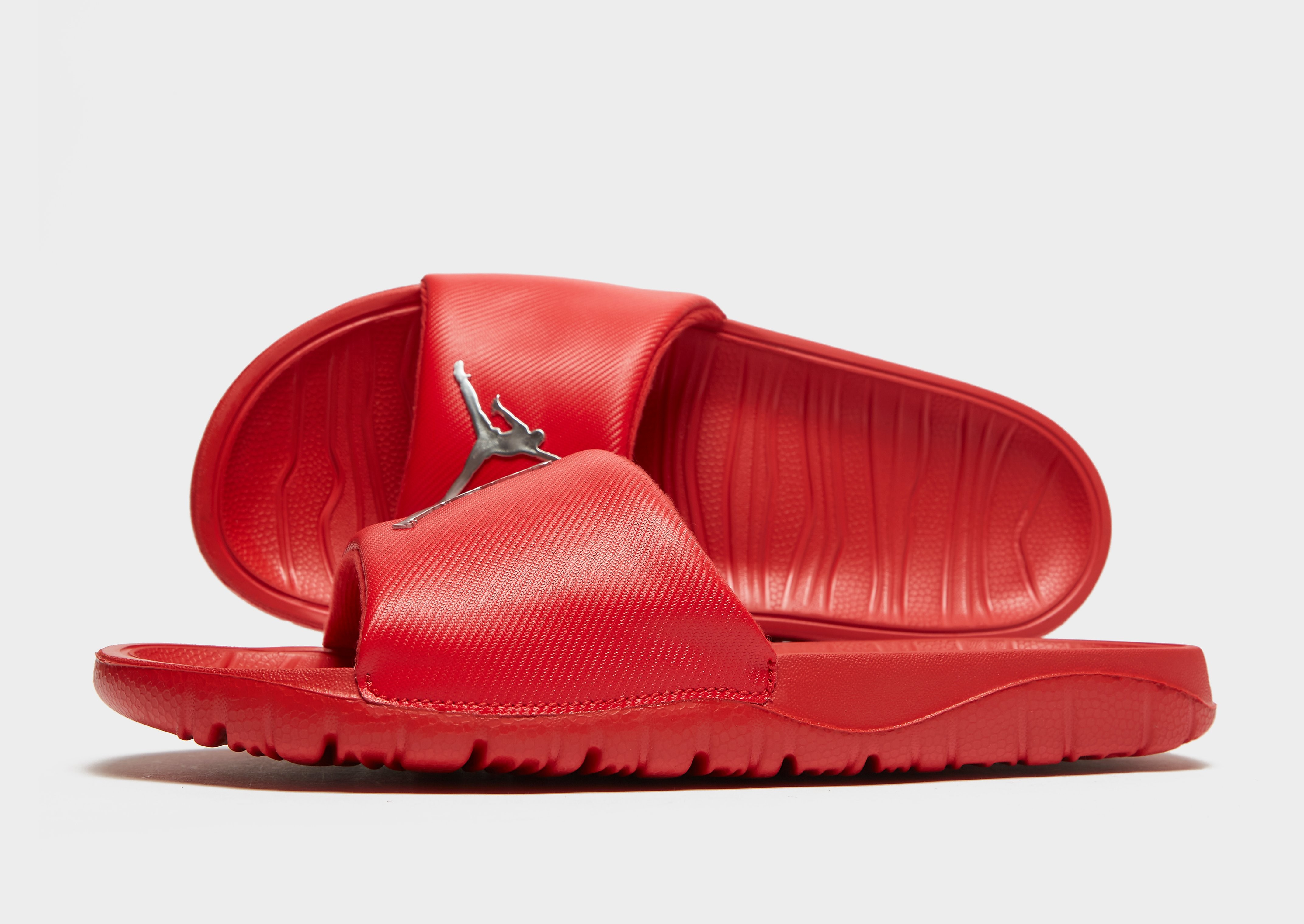 

Jordan Break Slides - University Red/Metallic Silver - Mens, University Red/Metallic Silver
