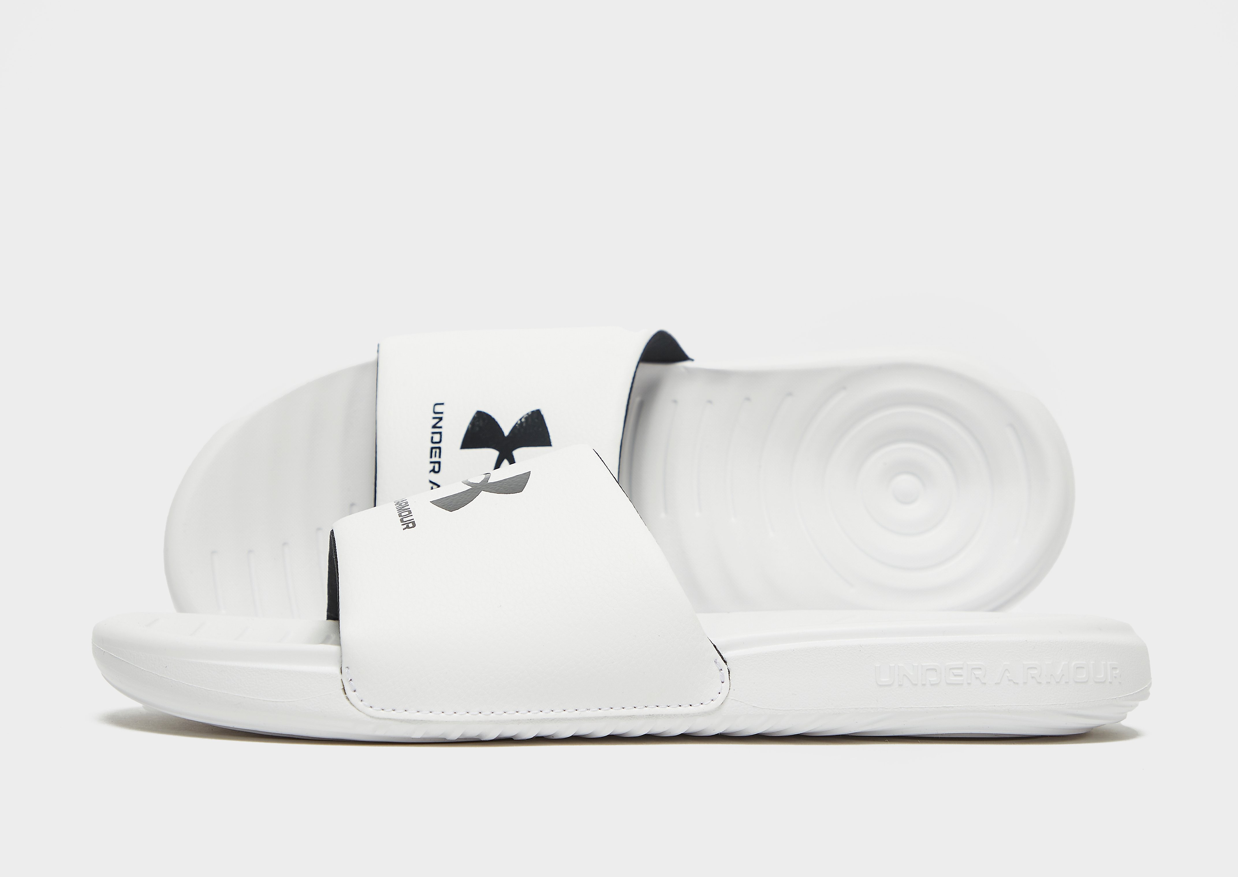 

Under Armour Ansa Fix Slides - WHITE - Mens, WHITE