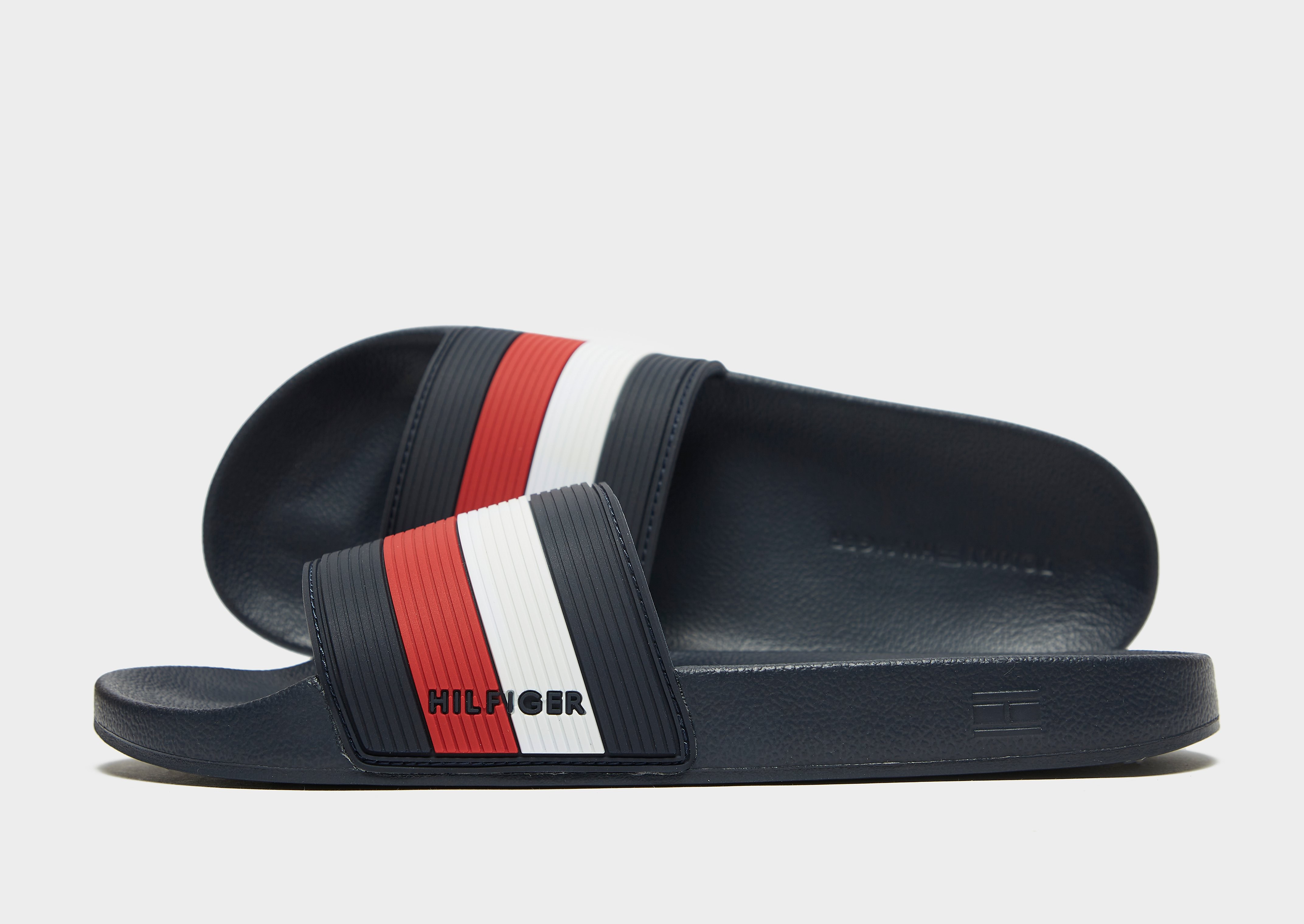 

Tommy Hilfiger Pool Slides - Only at JD - Blue/Navy, Blue/Navy