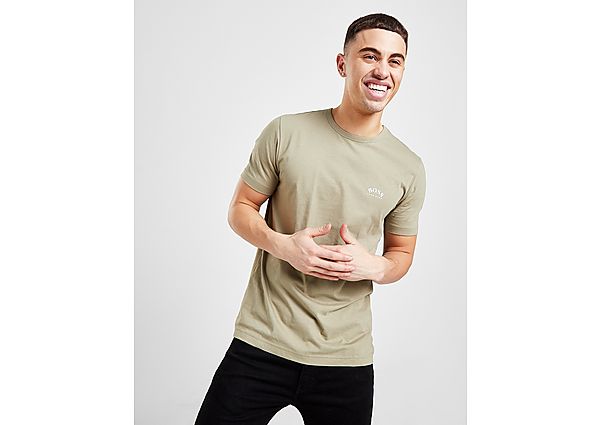 BOSS T-Shirt Logo Incurvé Homme