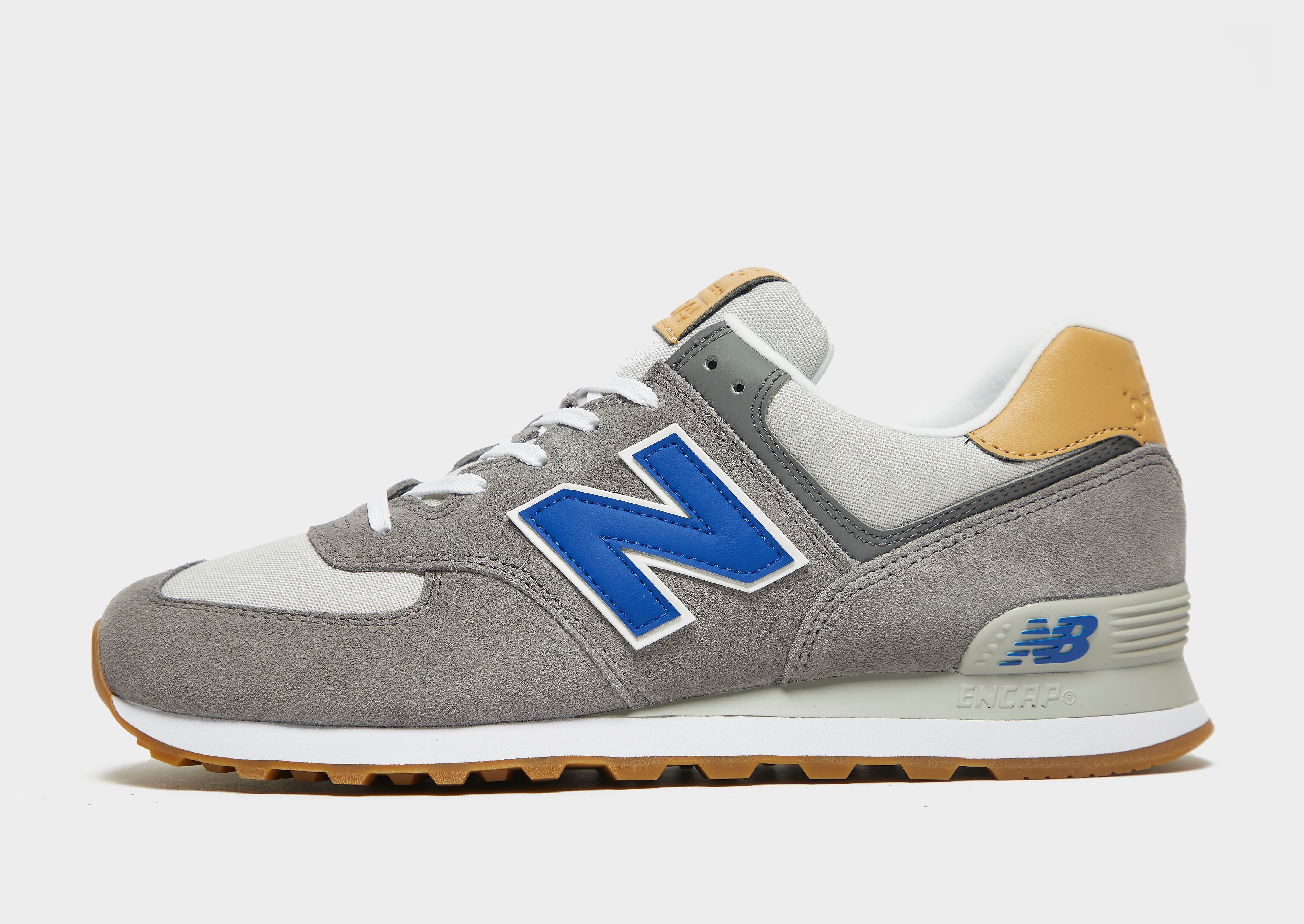 New balance 574 miehet - mens, harmaa, new balance