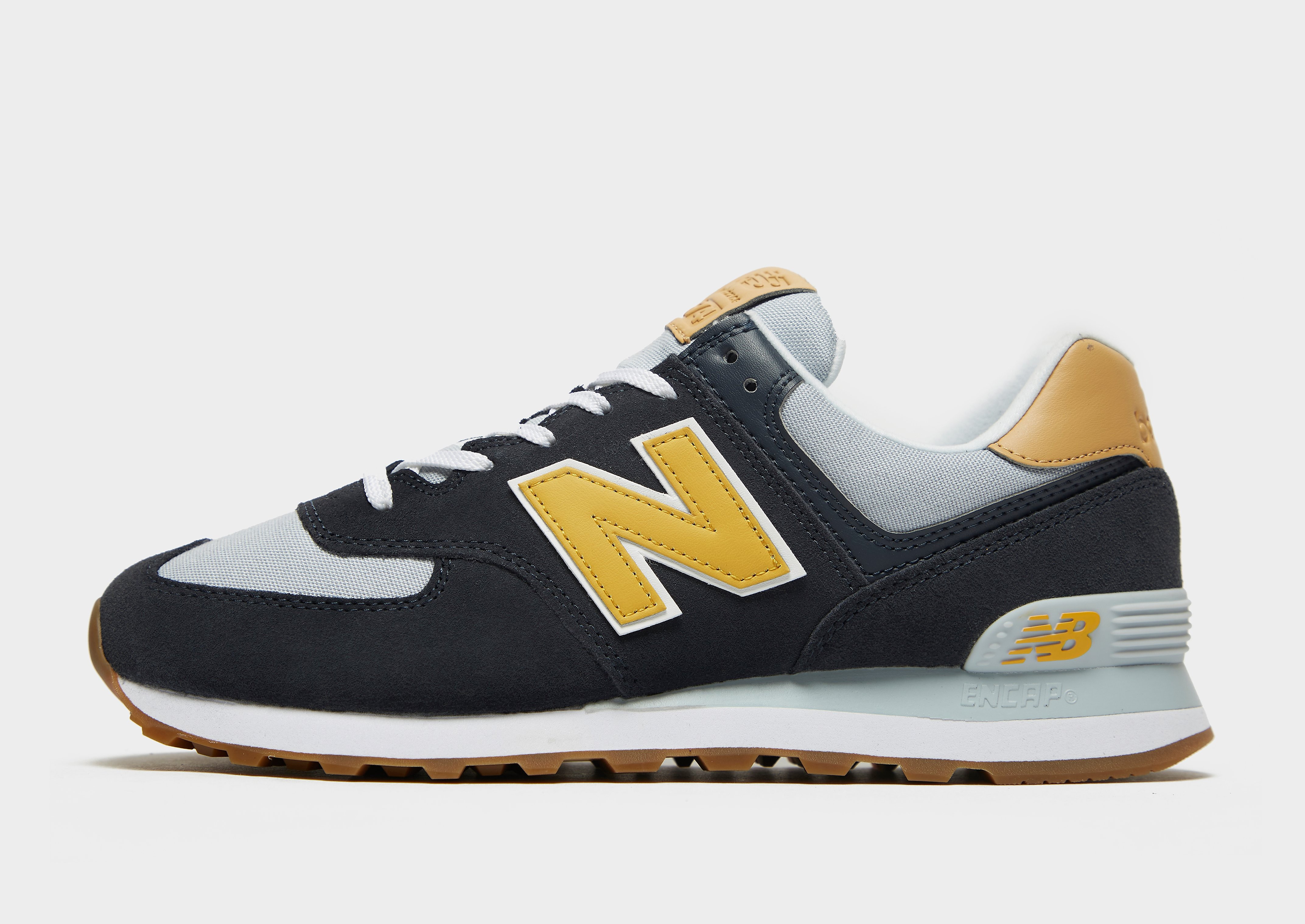 New balance 574 miehet - mens, musta, new balance