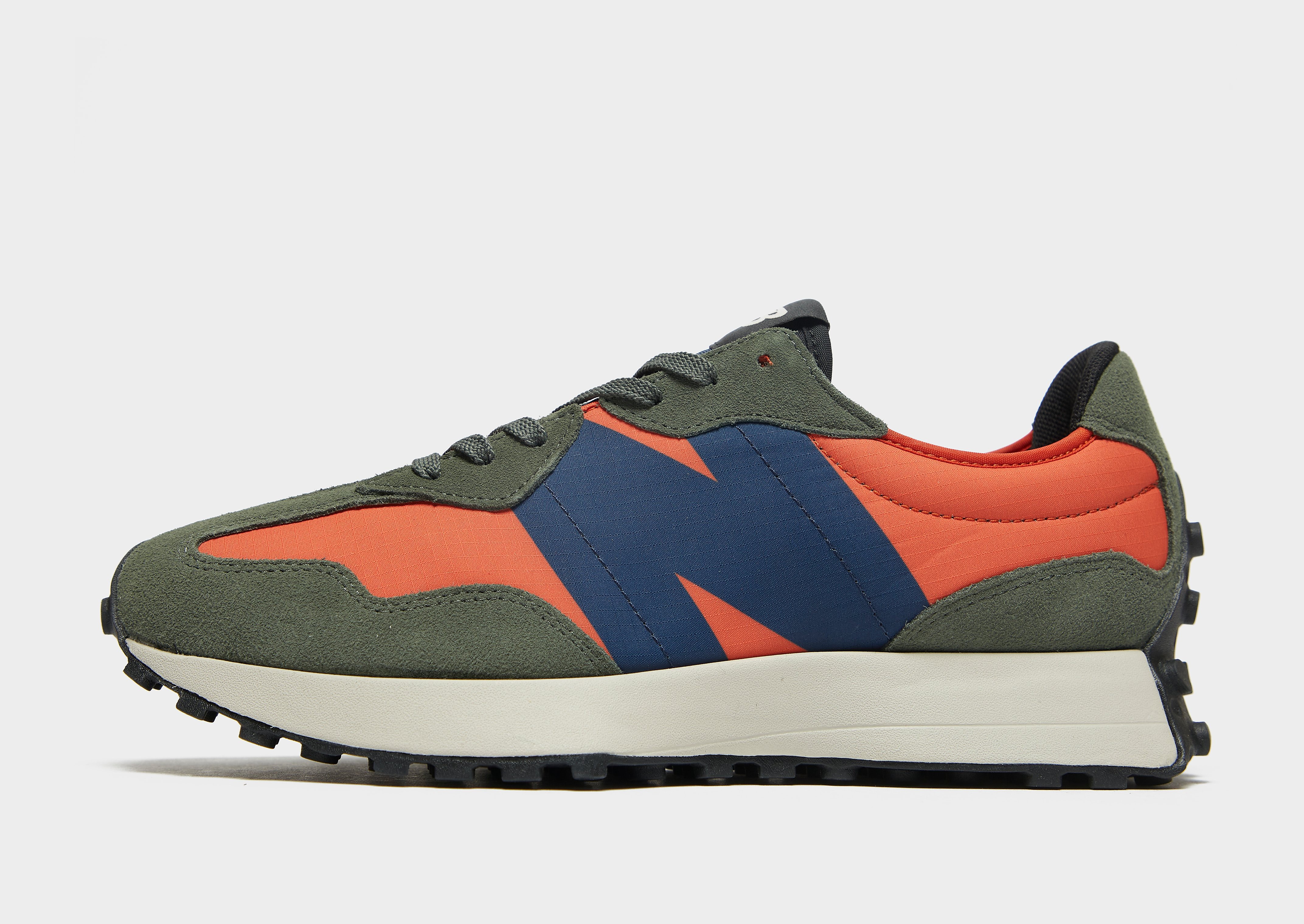 New Balance 327 - Green/Orange - Mens, Green/Orange