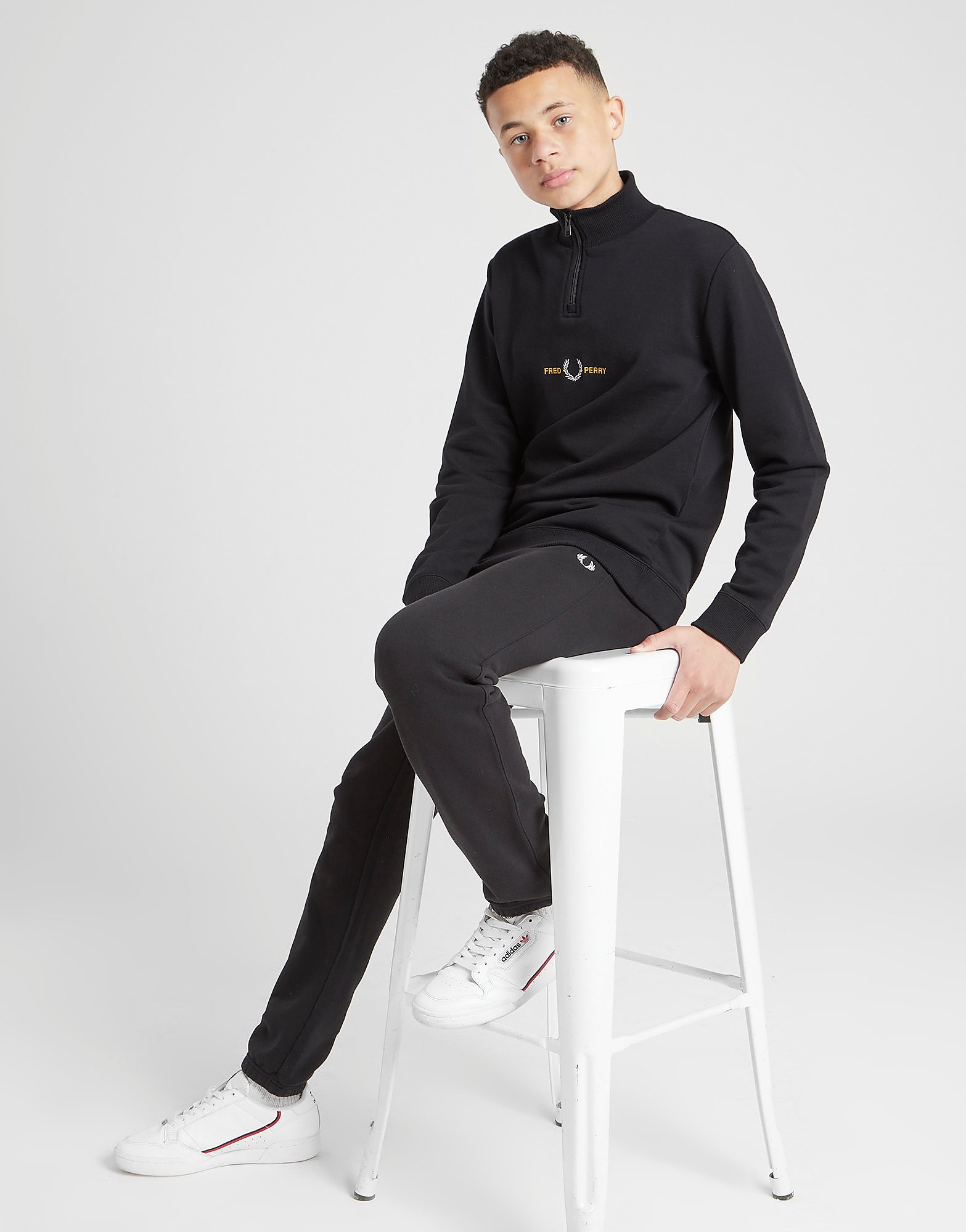 

Fred Perry Small Laurel Joggers Junior - Black - Kids, Black