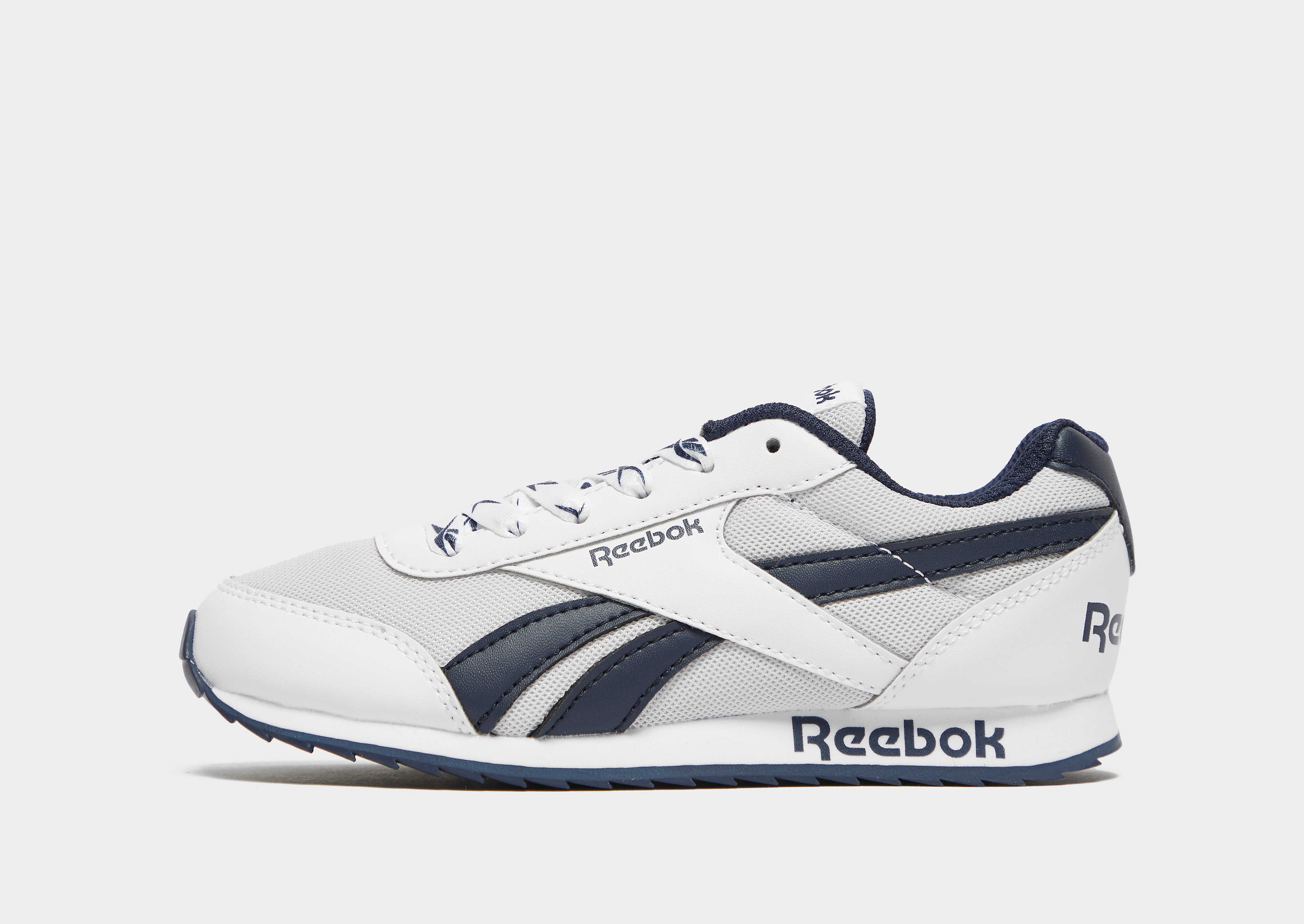 

Reebok Classic Jogger 2 Children - White / Silver Metallic / Vector Navy - Kids, White / Silver Metallic / Vector Navy