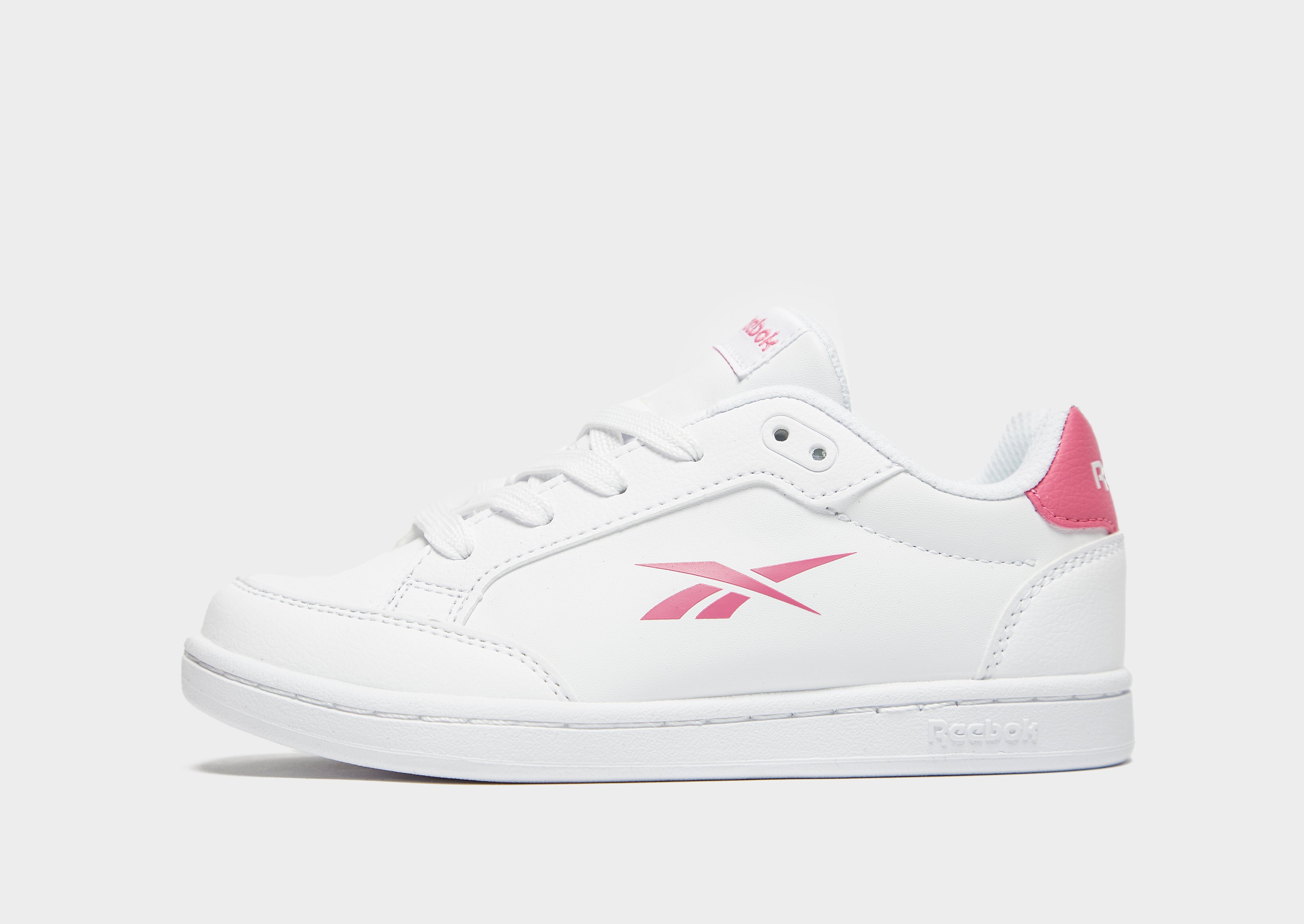 

Reebok Royal Vector Children - White / Kicks Pink / White - Kids, White / Kicks Pink / White