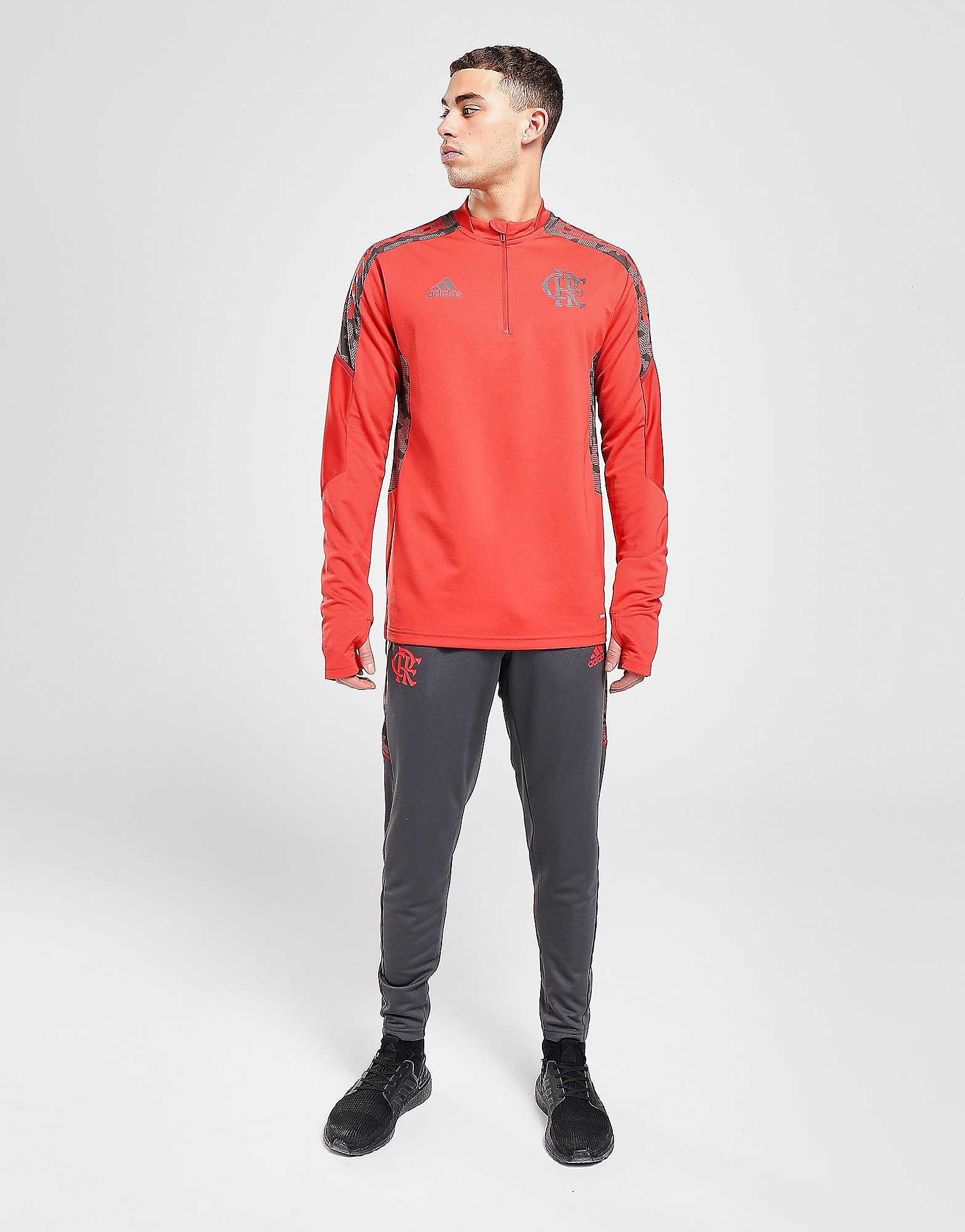 

adidas CR Flamengo Training Track Pants - Grey - Mens, Grey