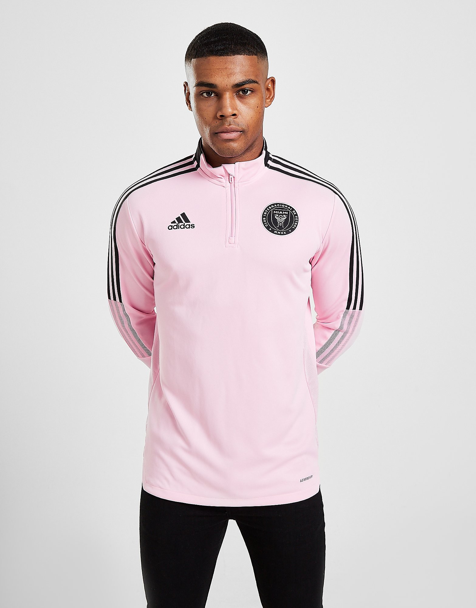 

adidas Inter Miami CF Training Top - Pink - Mens, Pink