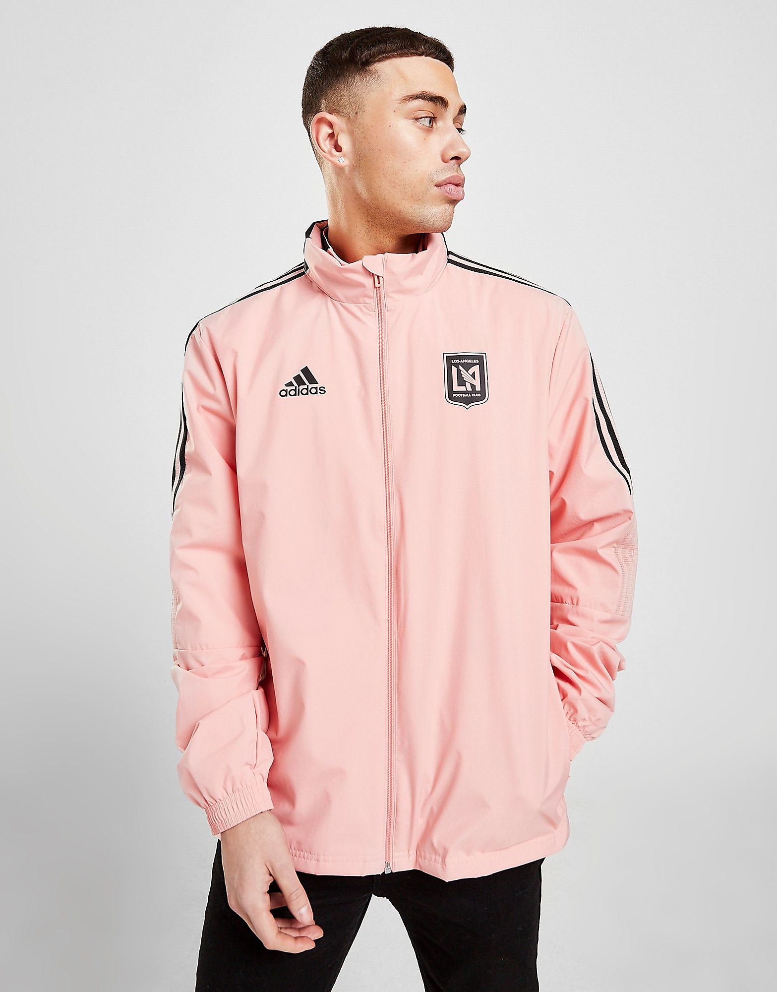 

adidas Los Angeles FC All Weather Jacket - Pink - Mens, Pink