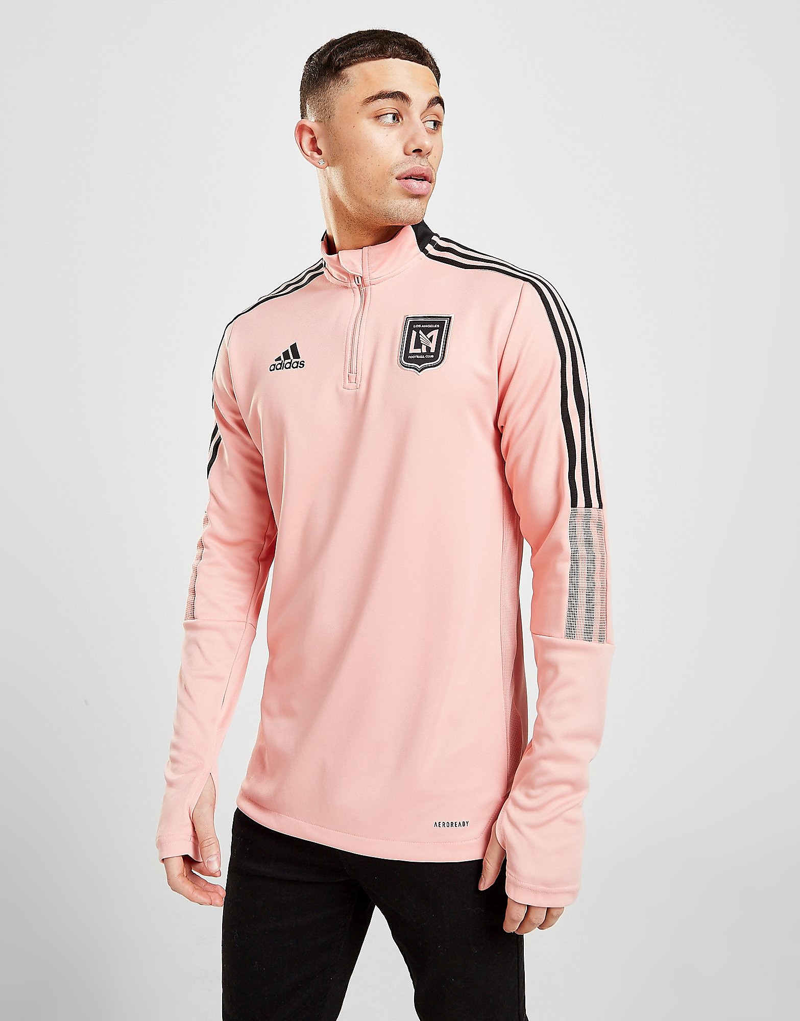 

adidas Los Angeles FC Training Top - Pink - Mens, Pink