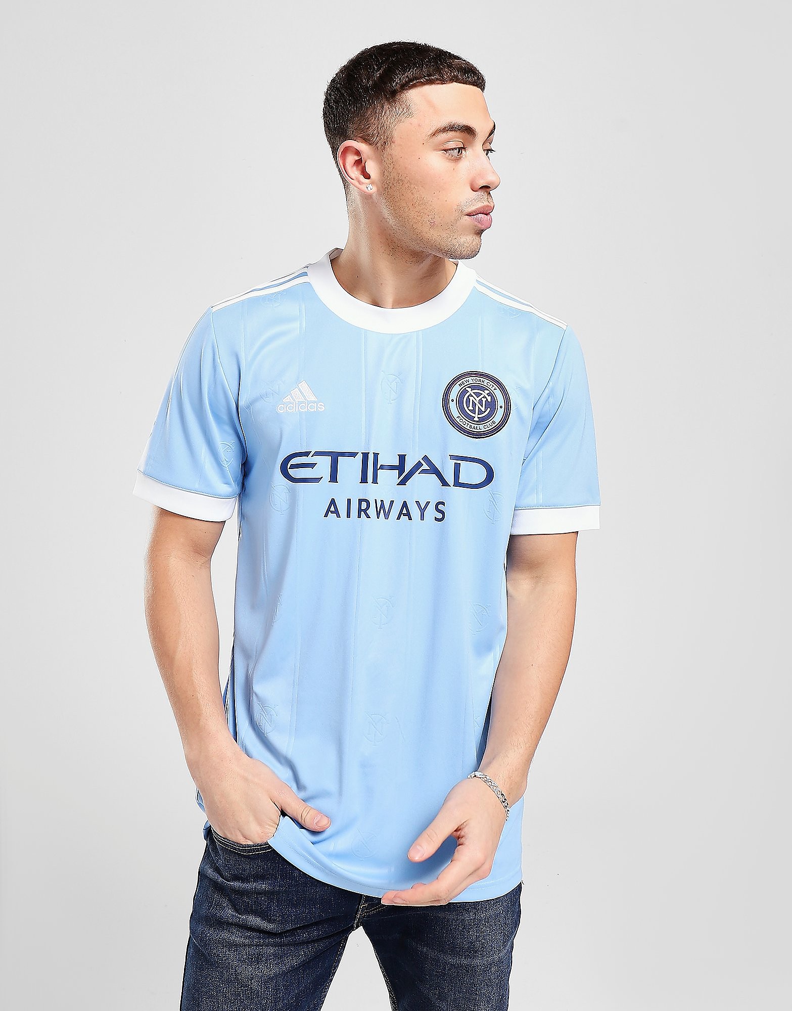 adidas New York City FC 2021/22 Hemmatröja Herr, Blå