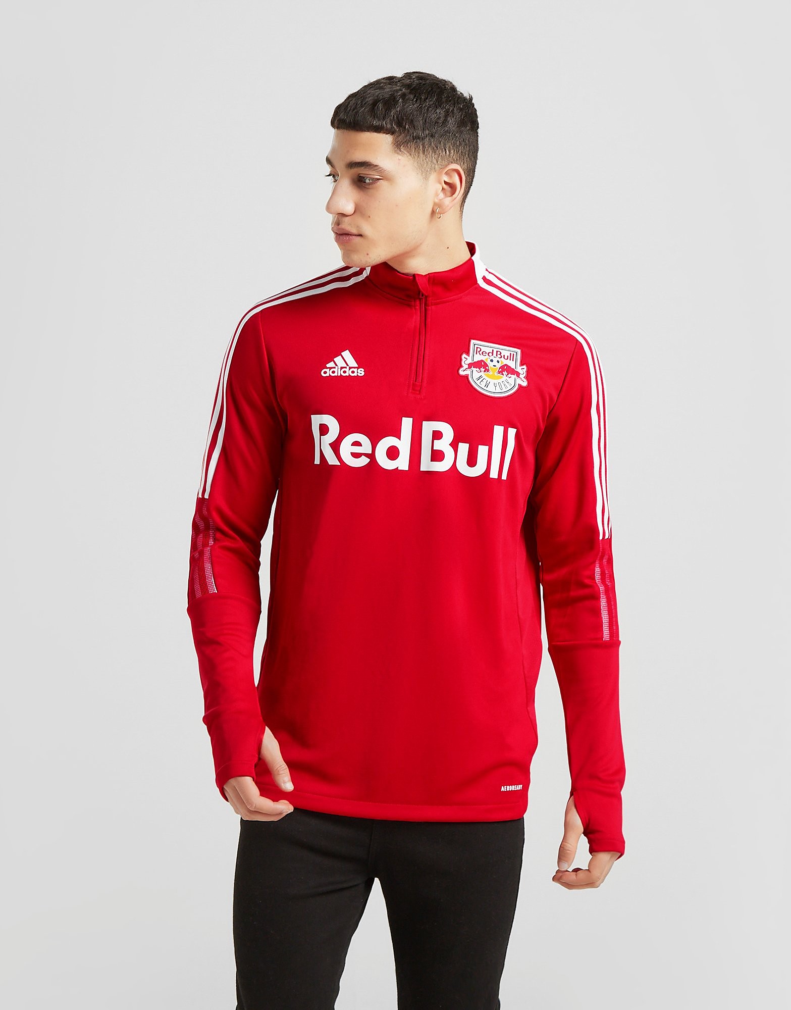 adidas New York Red Bulls Training Top - Red - Mens, Red