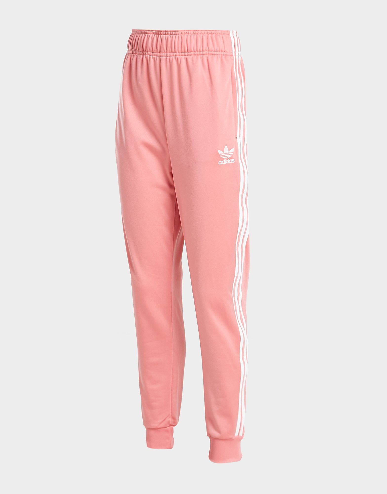 Adidas originals girls' 3-stripes ss track pants junior - kids, vaaleanpunainen, adidas originals