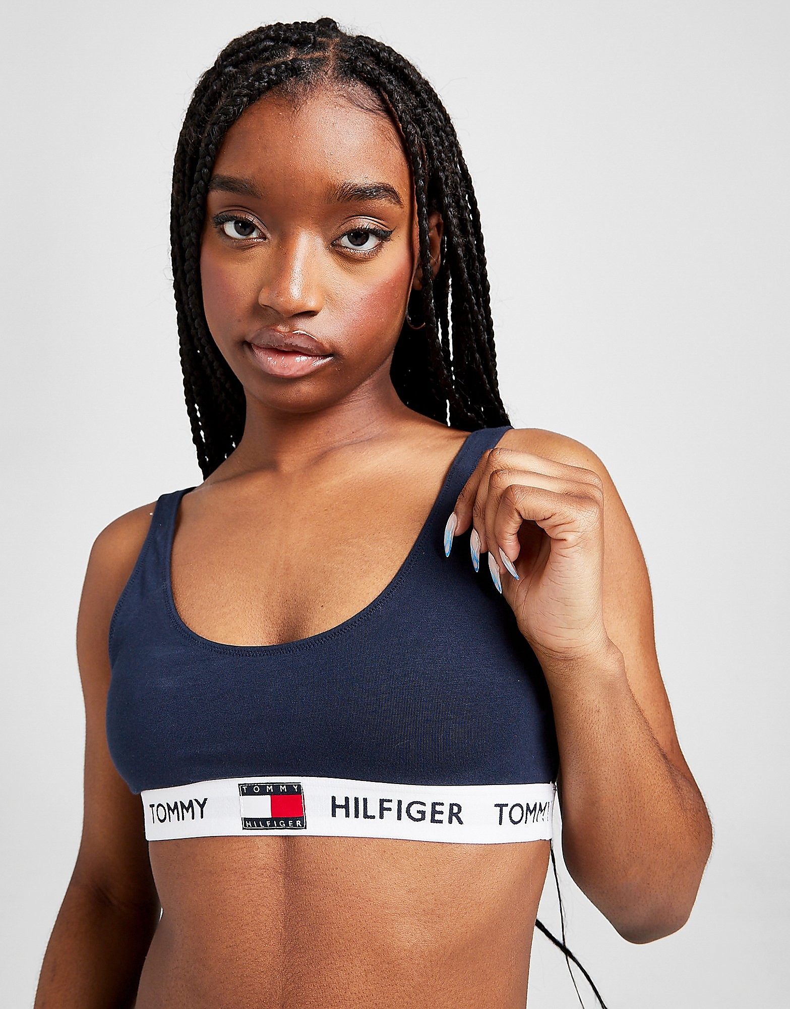 

Tommy Hilfiger Underwear '85 Bralette - blue/White - Womens, blue/White