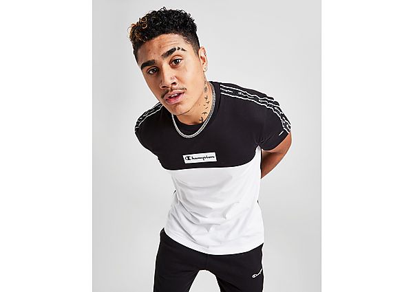 Champion T-Shirt Tape Colour Block Homme