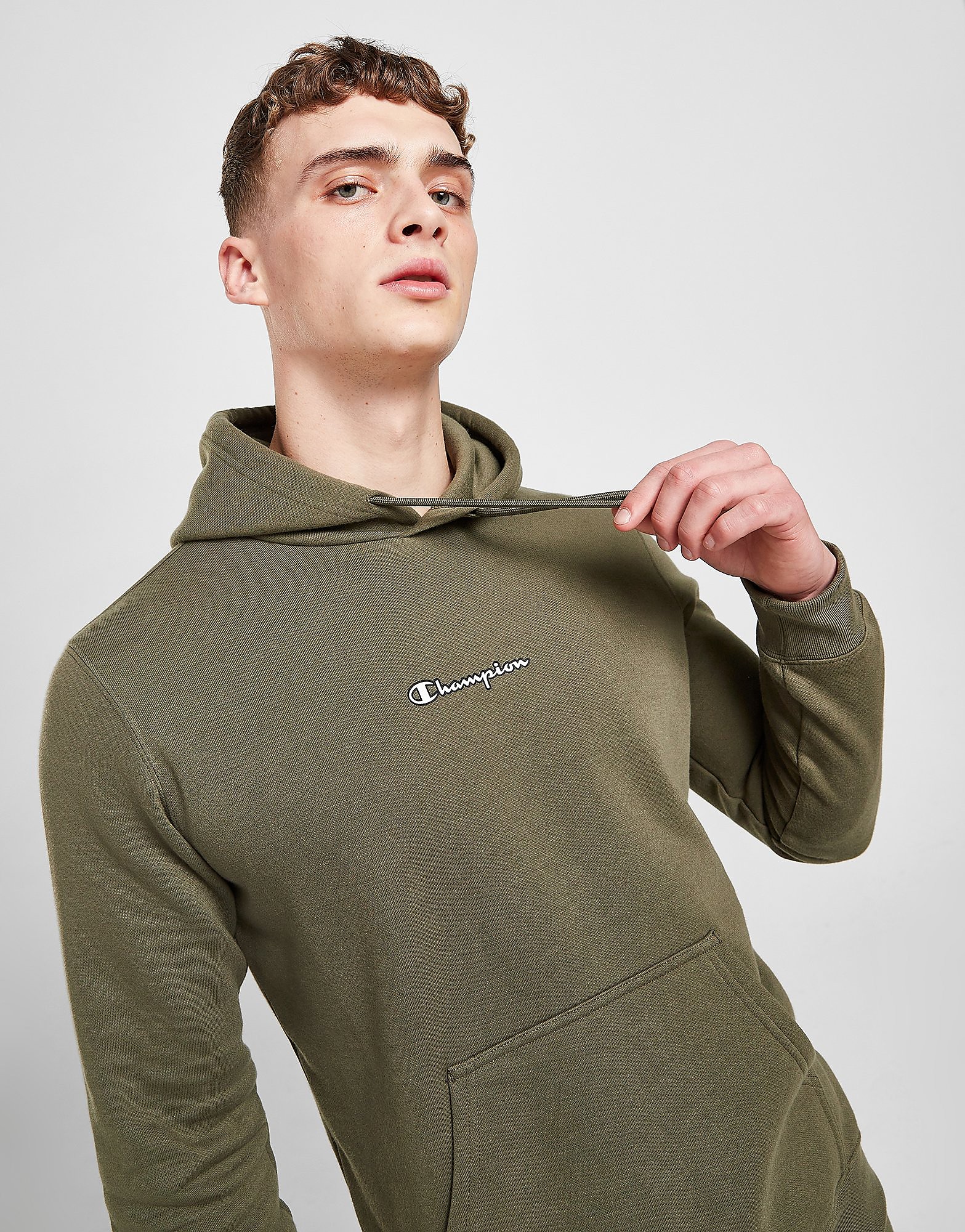 

Champion Core Hoodie - Only at JD - Green - Mens, Green