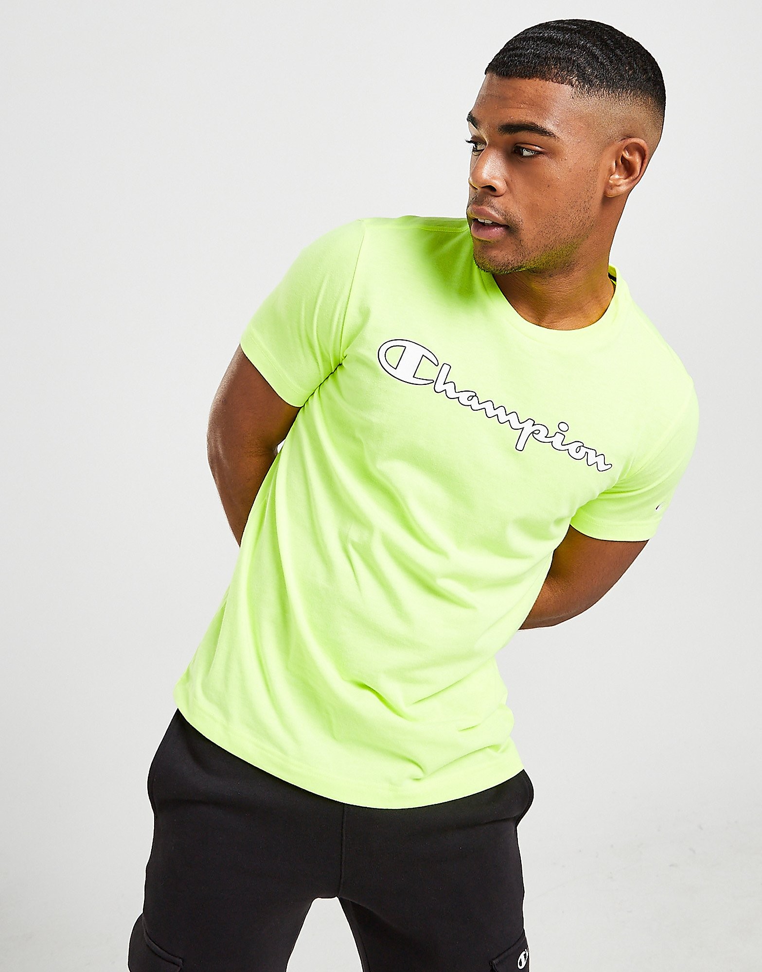 

Champion Core T-Shirt - Only at JD - Yellow - Mens, Yellow