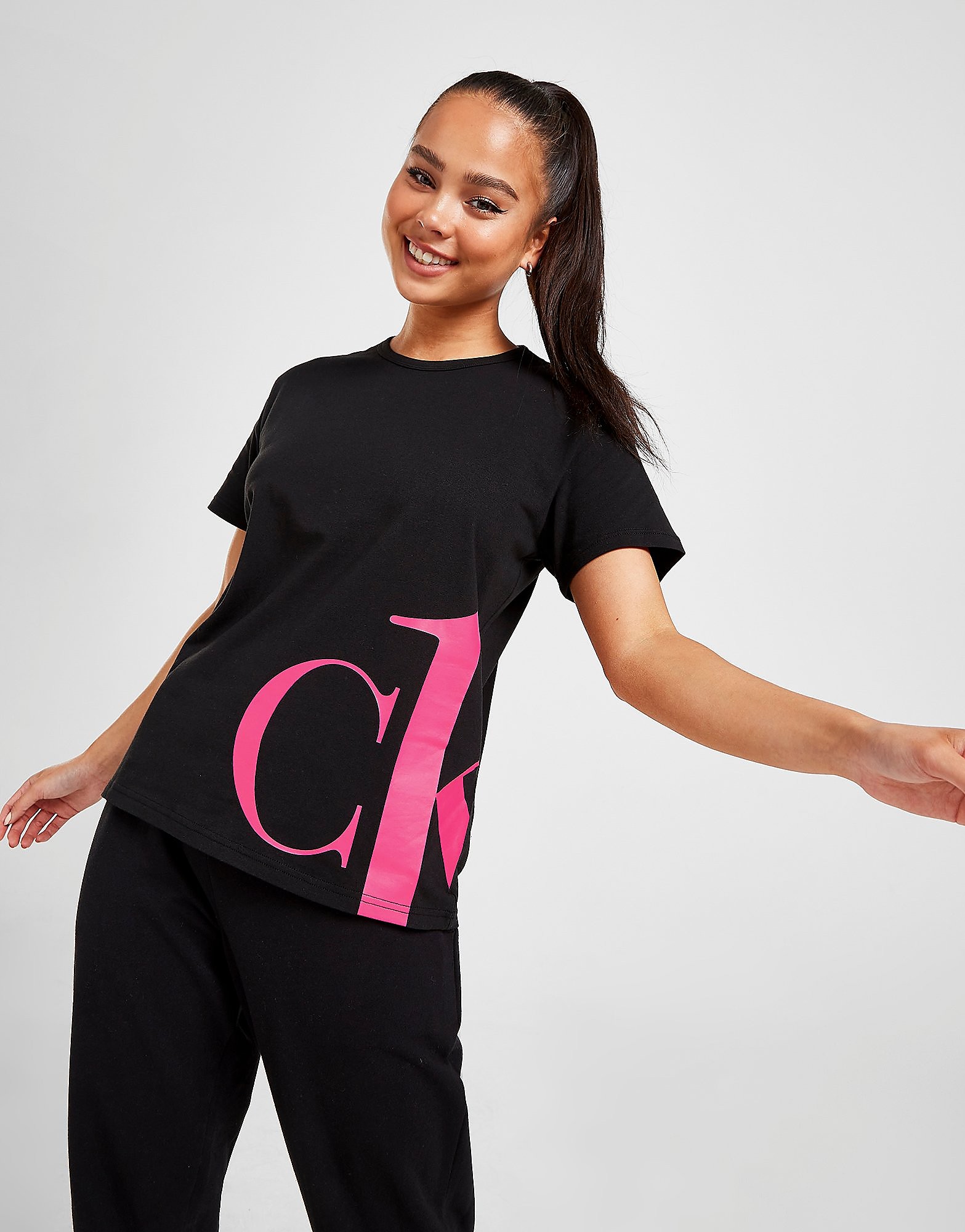 

Calvin Klein One Logo T-Shirt - Black, Black