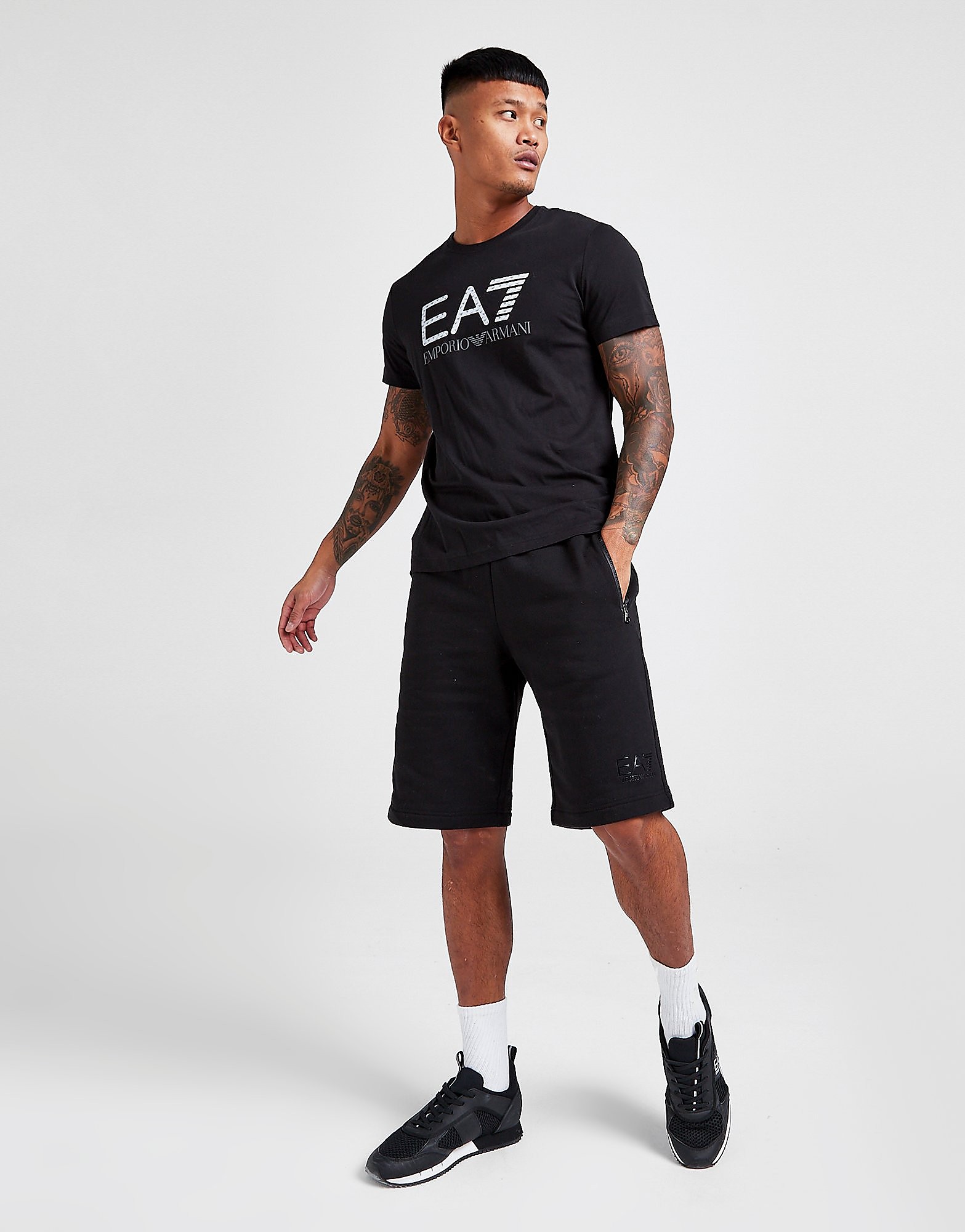 

Emporio Armani EA7 Silicone Shorts - Only at JD - Black - Mens, Black