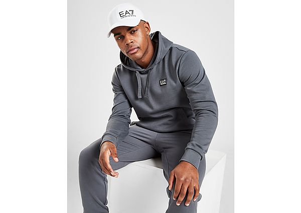 Emporio Armani EA7 Sweat à Capuche Rubber Badge Homme