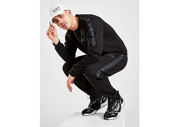 Emporio Armani EA7 Sweat-Shirt Ras du Cou Grain Tape Homme