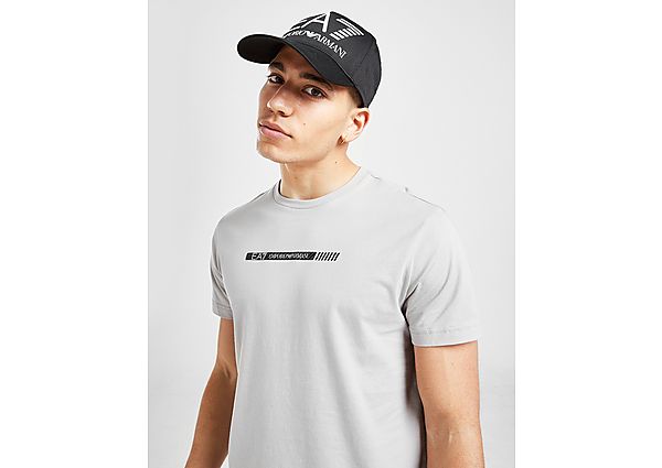Emporio Armani EA7 T-Shirt à Rayures Carbone Homme