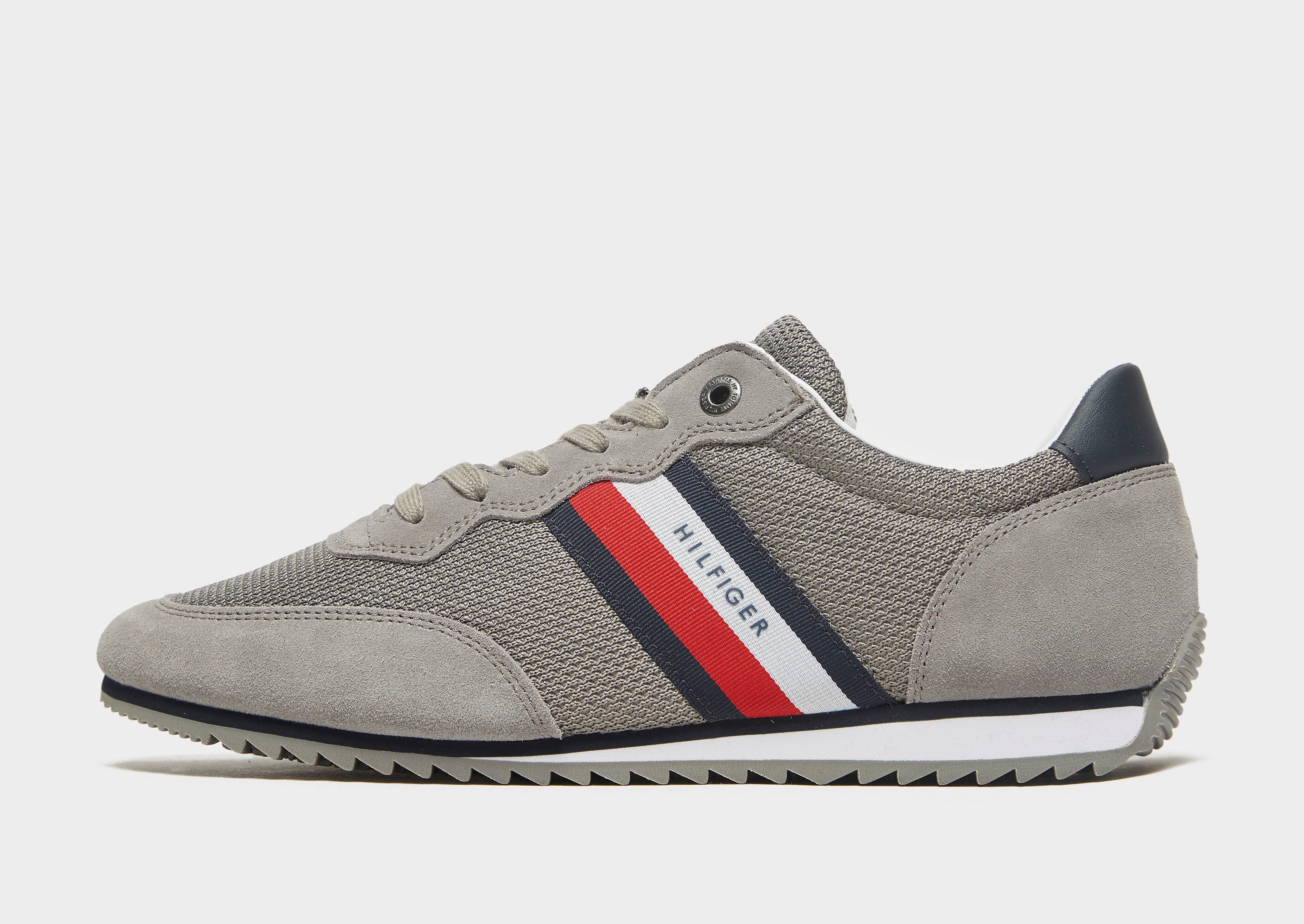 

Tommy Hilfiger Essential Mesh Runner - Grey - Mens, Grey