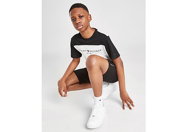 Tommy Hilfiger T-shirt à Empiecement de Couleur Essential Junior