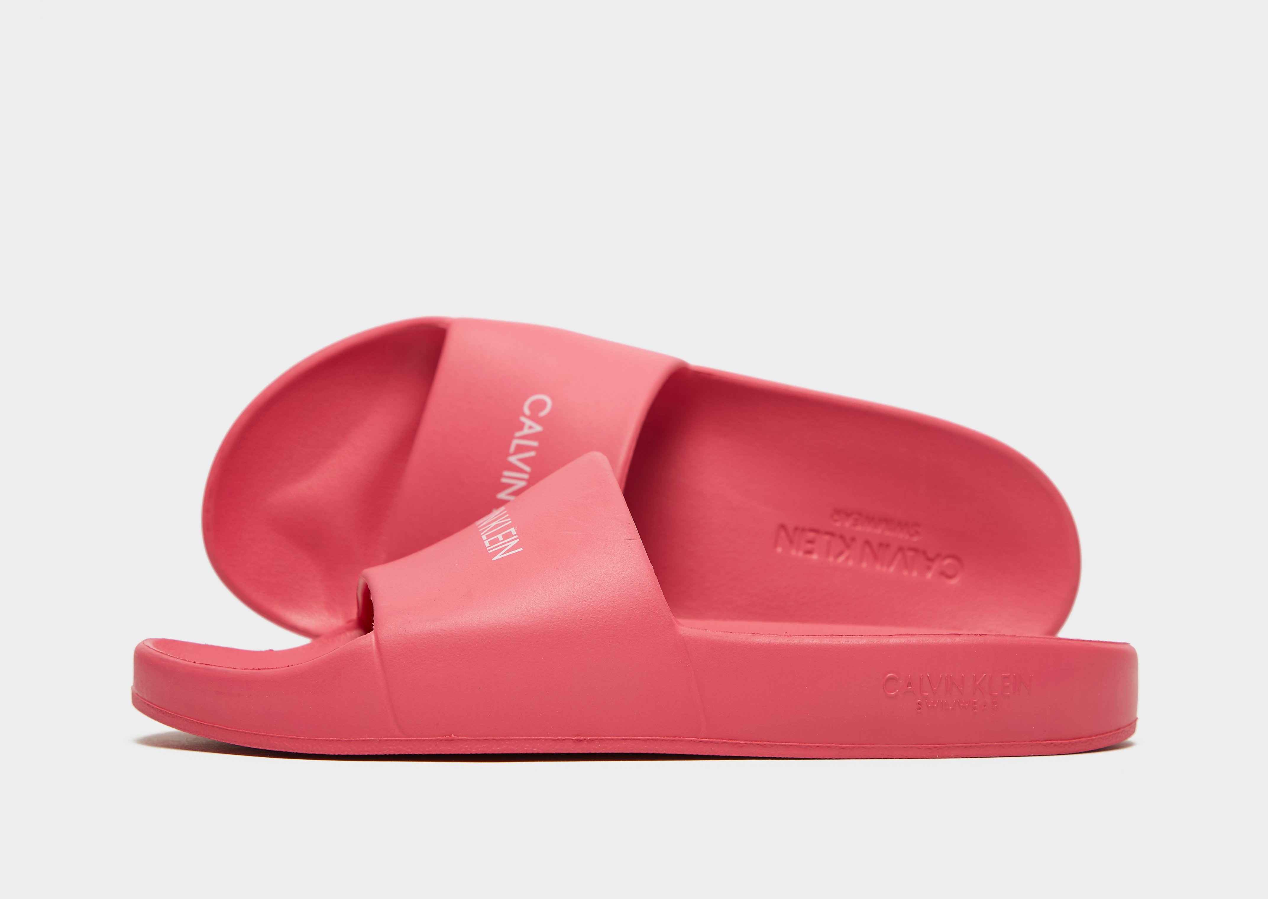 

Calvin Klein Pool Slides Junior - Pink - Kids, Pink