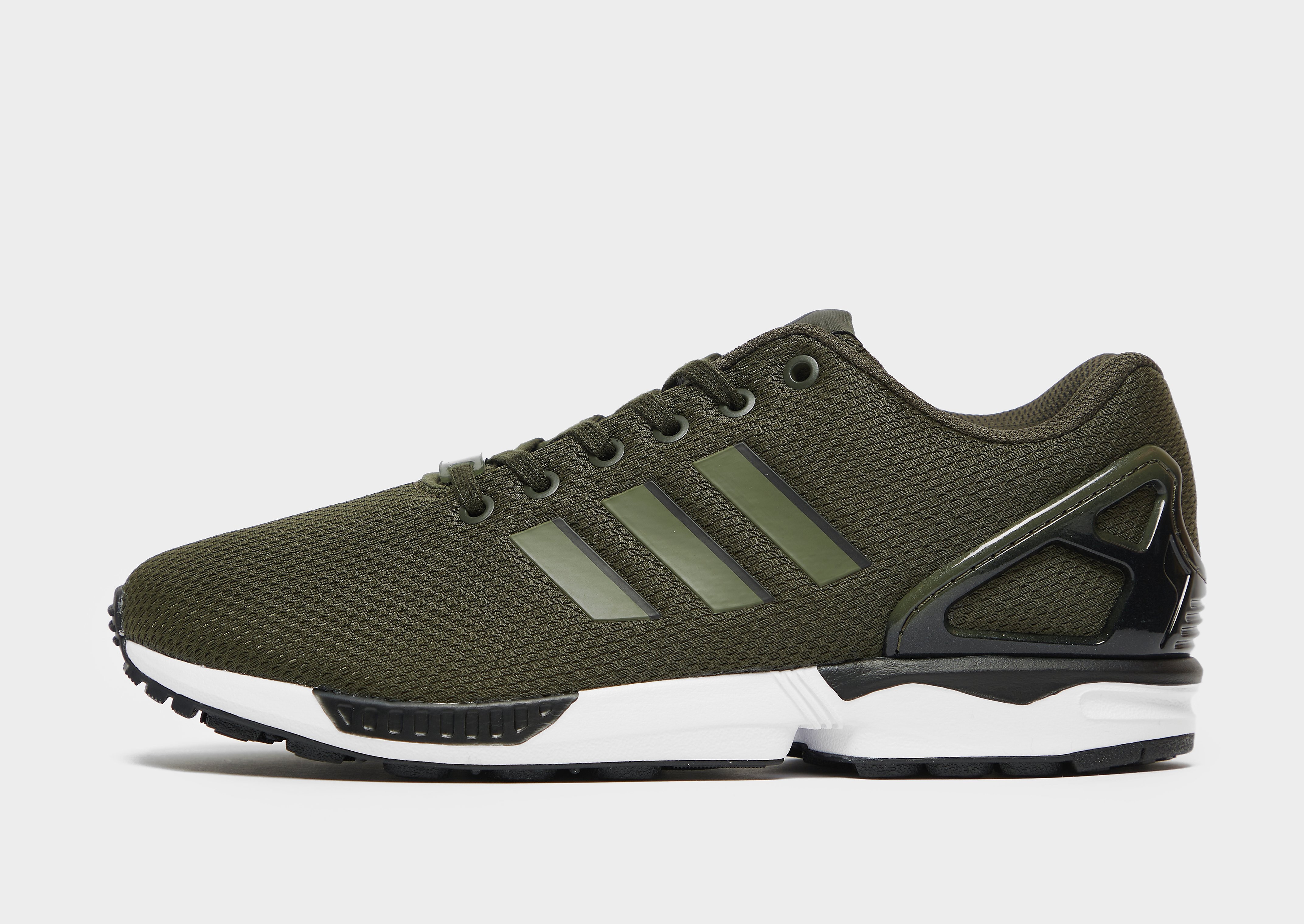 

adidas Originals ZX Flux Fade - Only at JD - Green - Mens, Green