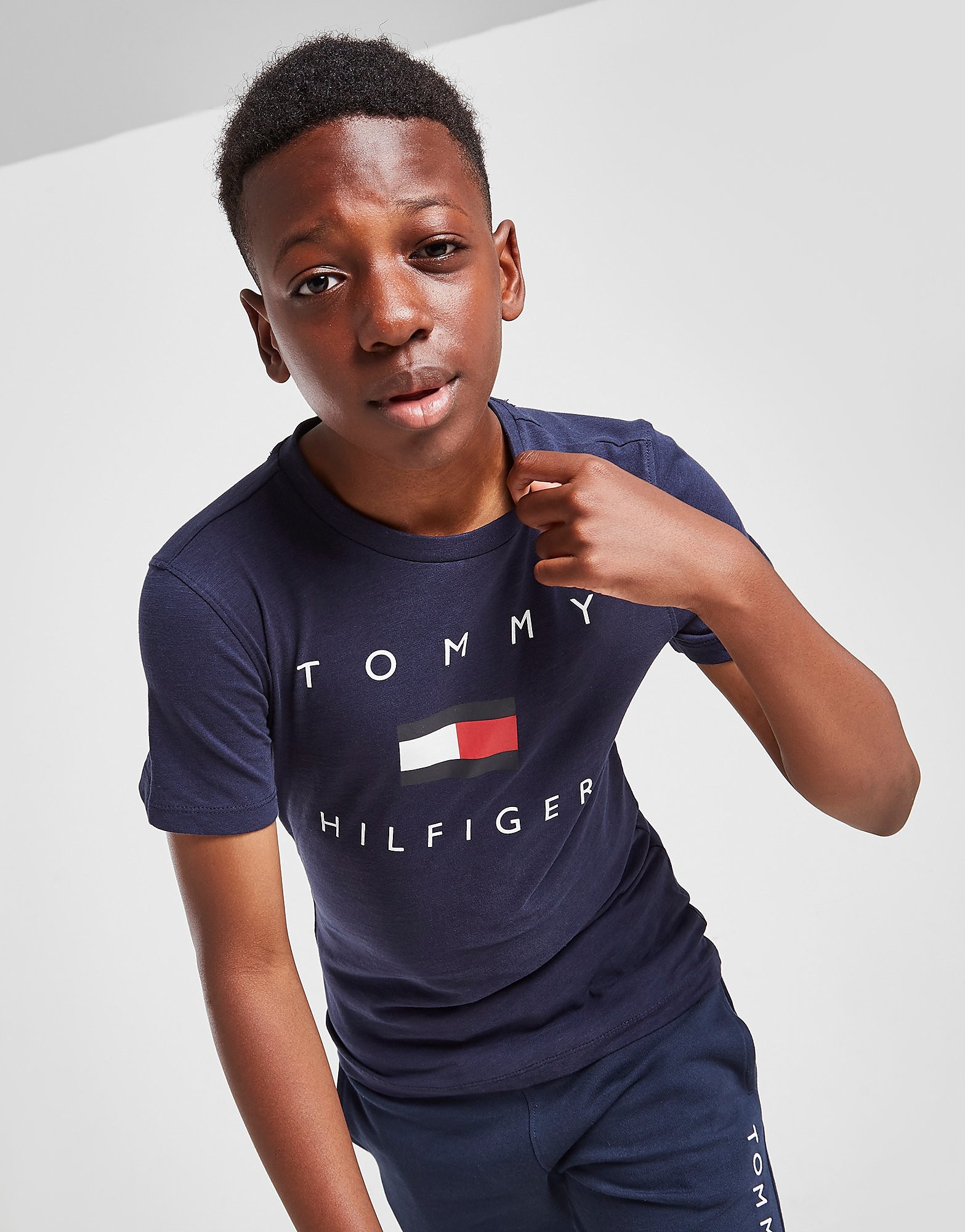 

Tommy Hilfiger Logo T-Shirt - Navy - Kids, Navy