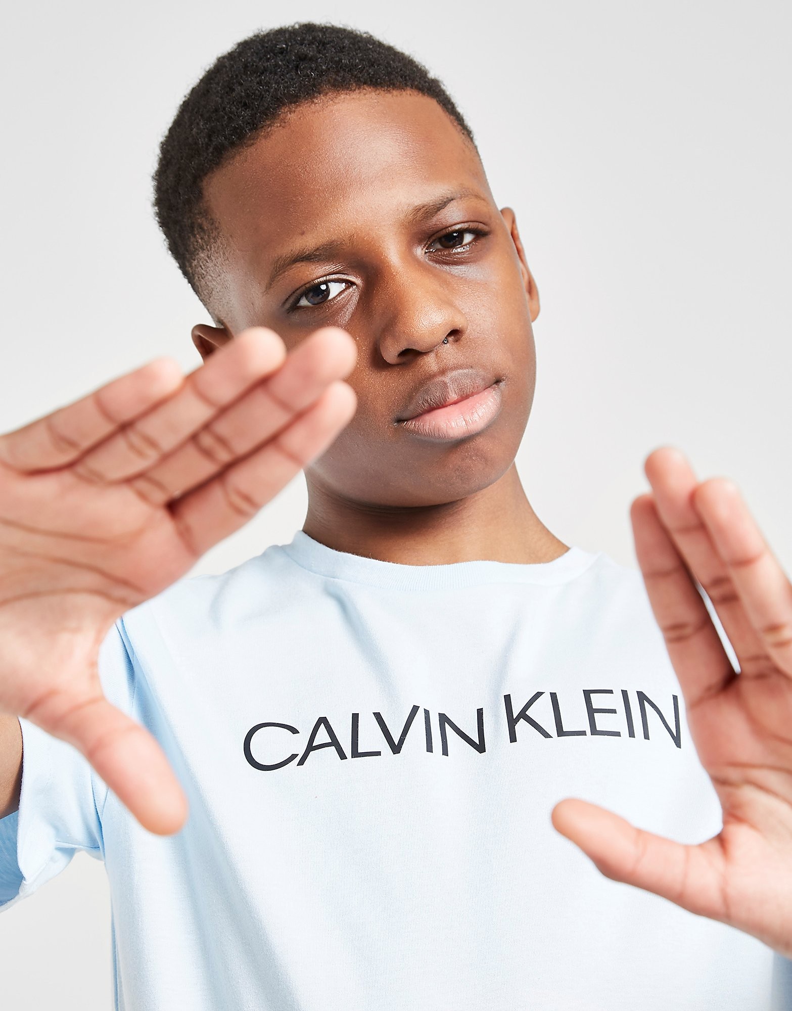 

Calvin Klein Institutional Logo T-Shirt - Only at JD - Blue - Kids, Blue