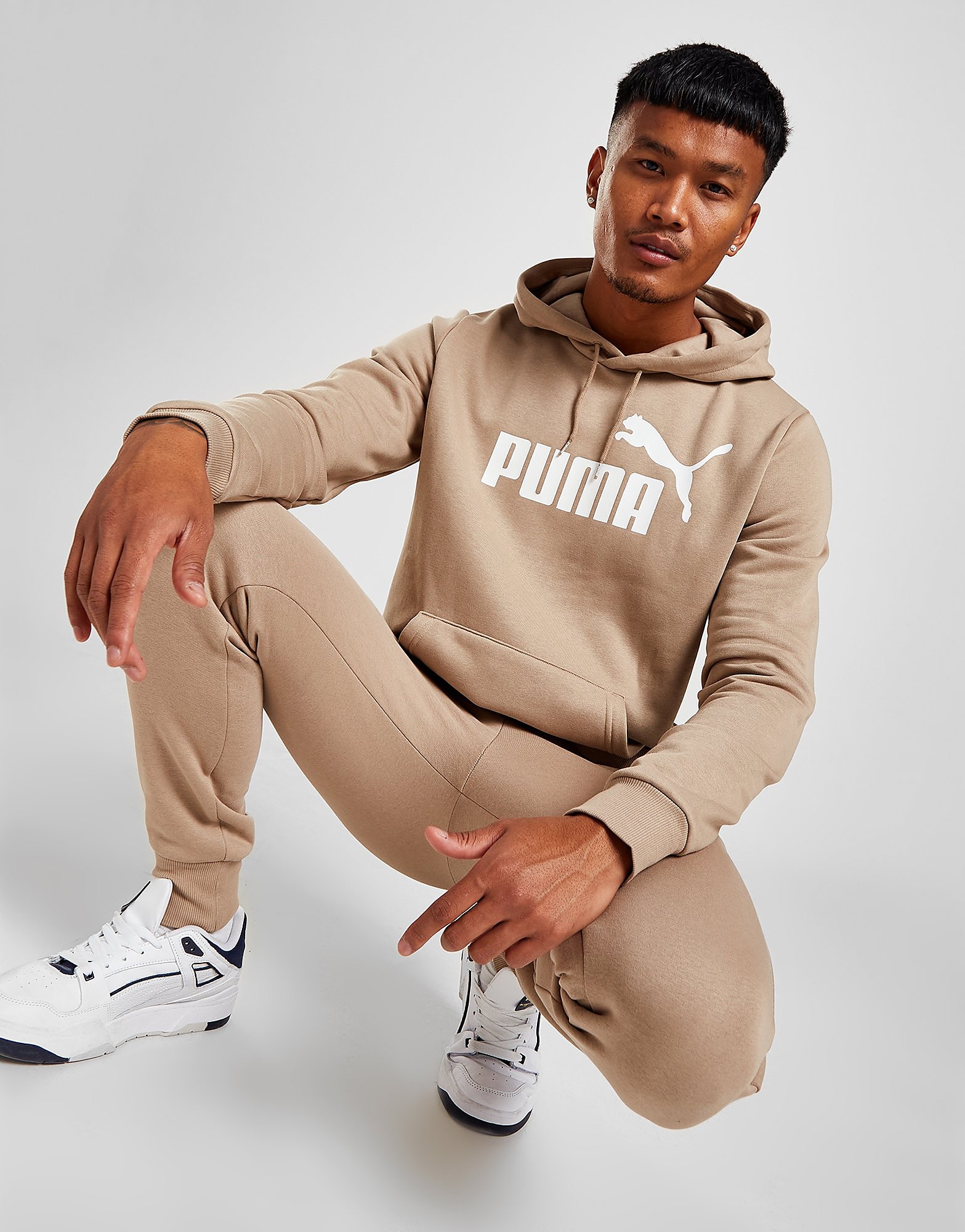 

Puma Core Large Logo Hoodie - Brown - Mens, Brown