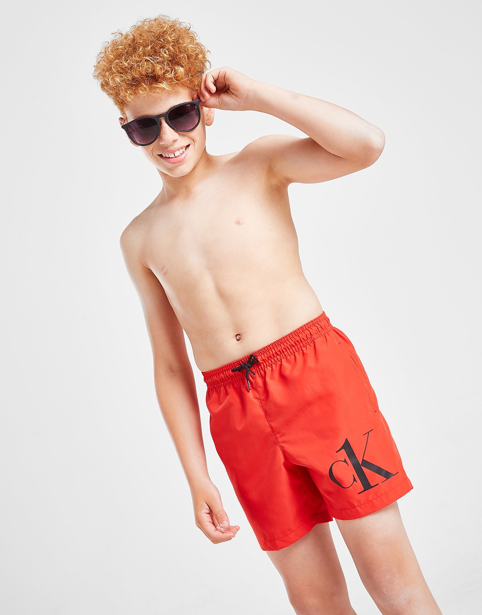 

Calvin Klein CK1 Swim Shorts Junior - Red - Kids, Red