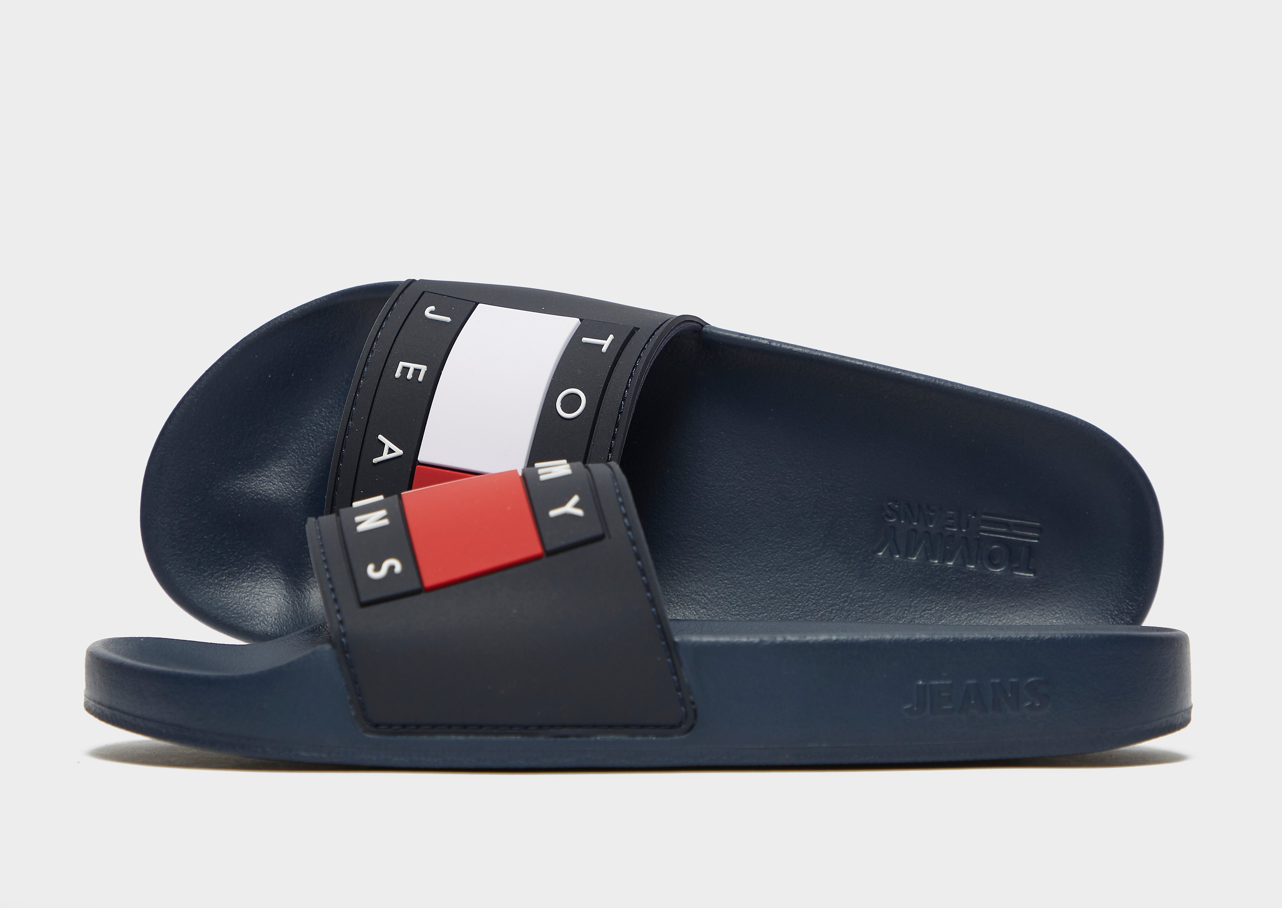 

Tommy Jeans Flag Slides Women's - Blue, Blue